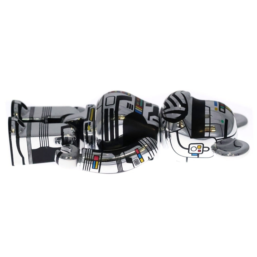MEDICOM TOY(メディコムトイ) BE@RBRICK SF 宇宙刑事ギャバン 100% ベアブリック フィギュア シルバー