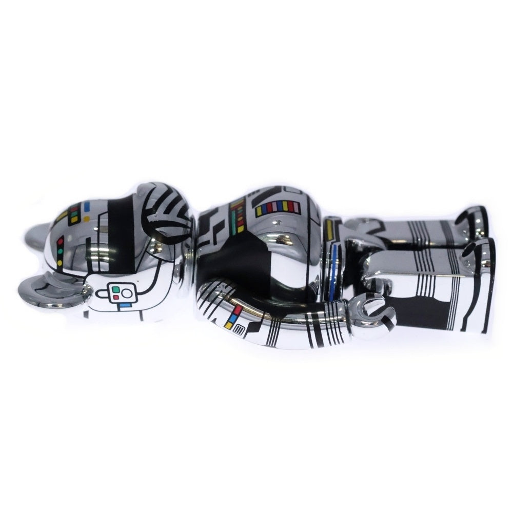 MEDICOM TOY(メディコムトイ) BE@RBRICK SF 宇宙刑事ギャバン 100% ベアブリック フィギュア シルバー