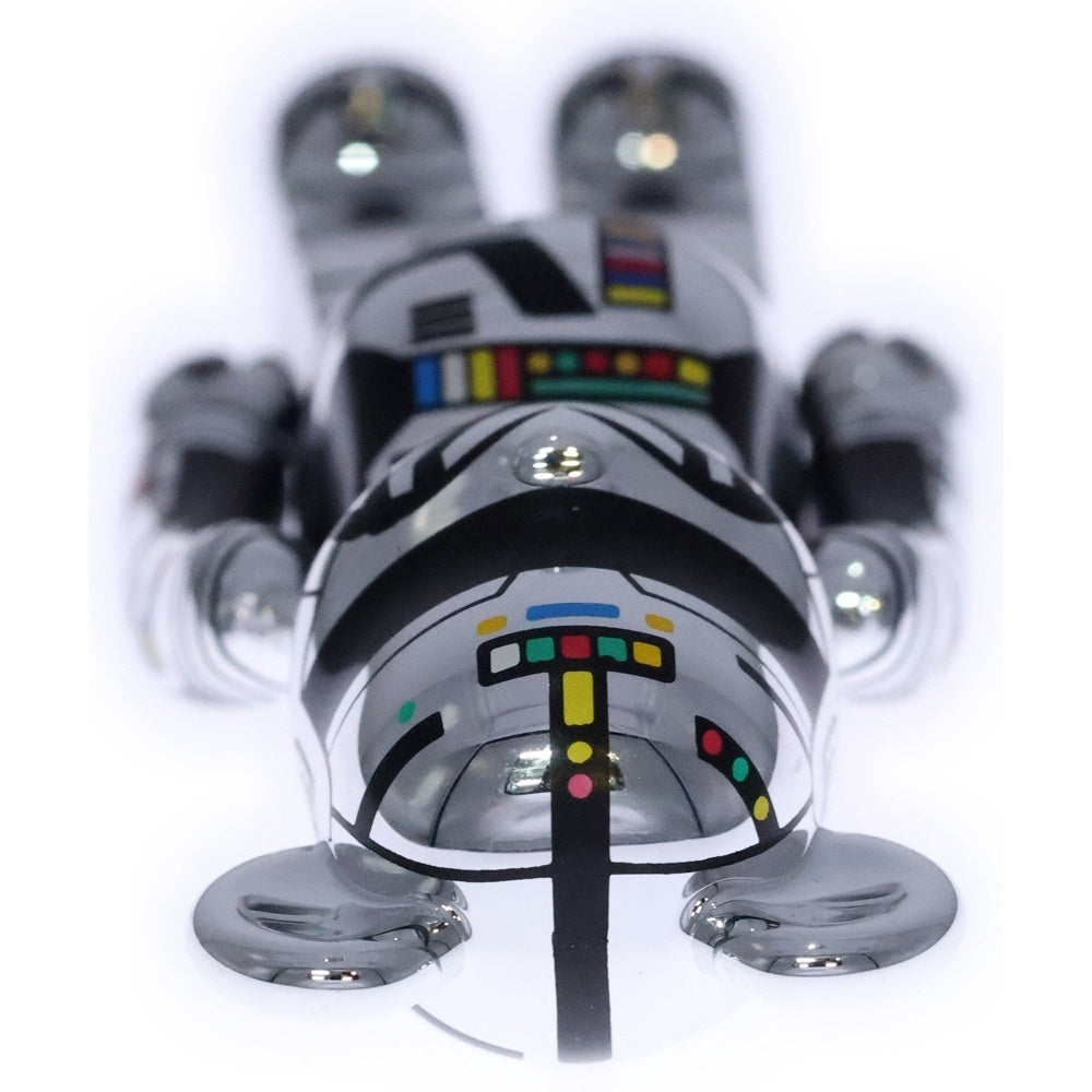 MEDICOM TOY(メディコムトイ) BE@RBRICK SF 宇宙刑事ギャバン 100% ベアブリック フィギュア シルバー