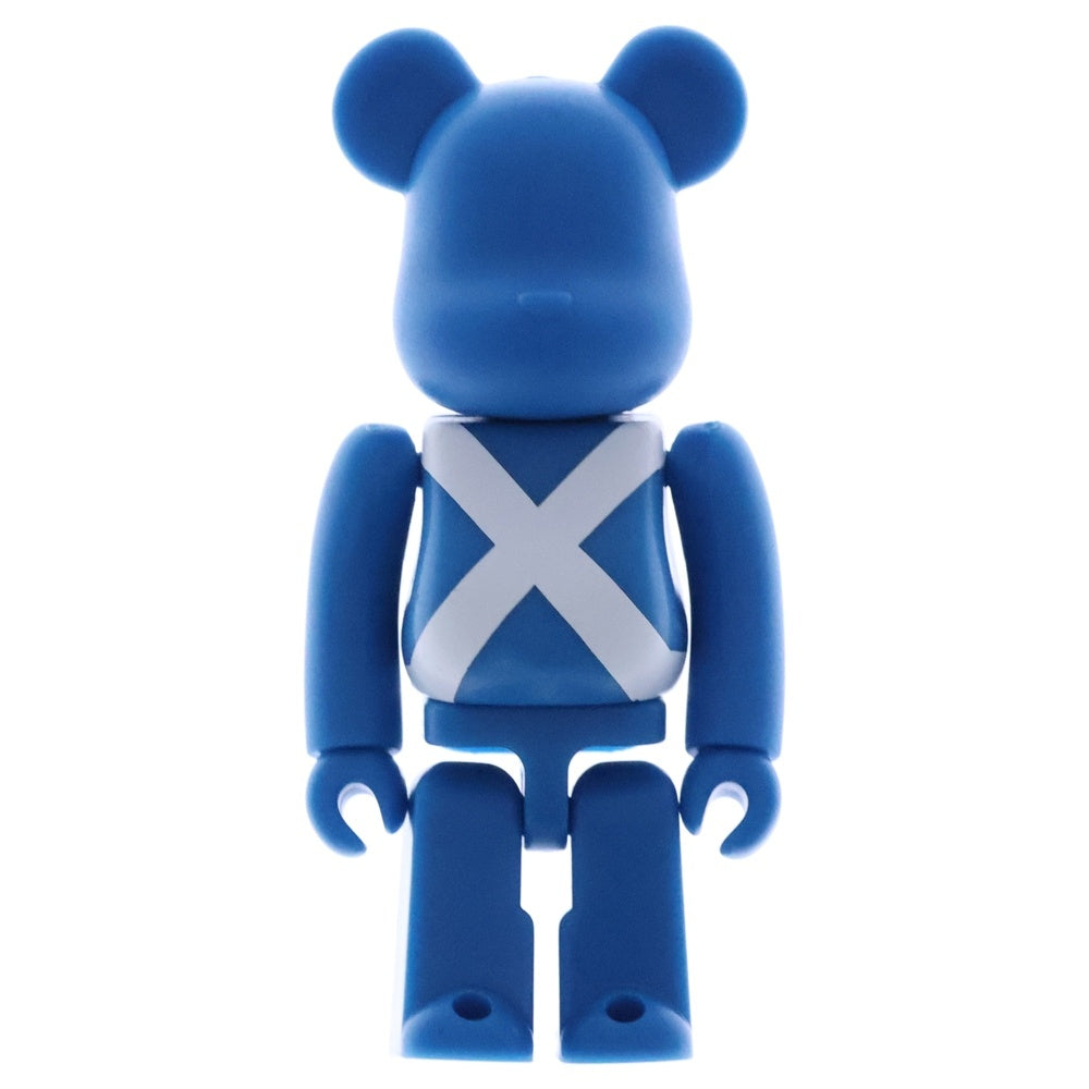 MEDICOM TOY(メディコムトイ) BE@RBRICK フラッグ スコットランド 100% ベアブリック フィギュア ブルー