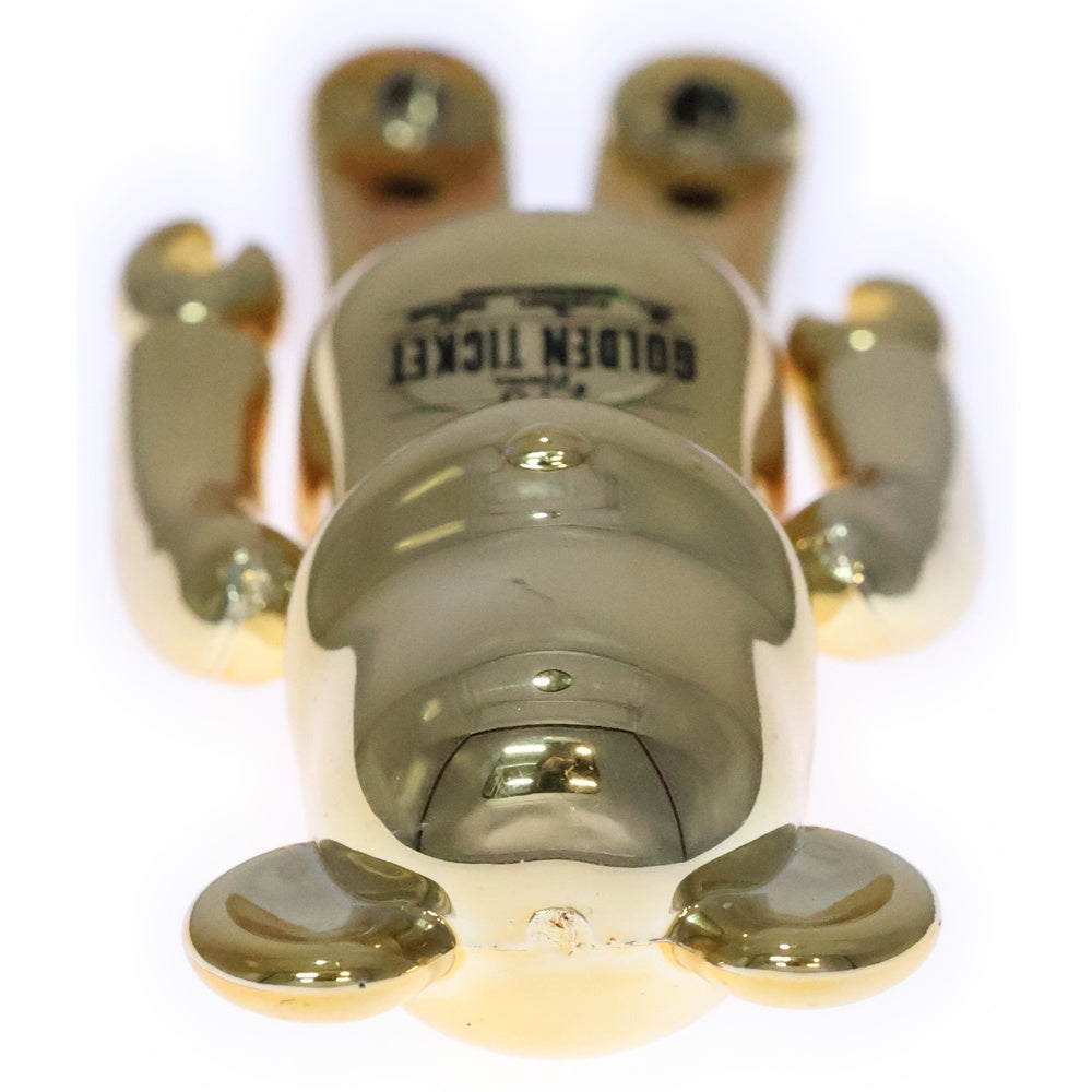 MEDICOM TOY(メディコムトイ) BE@RBRICK GOLDEN TICKET 100% フィギュア ゴールド