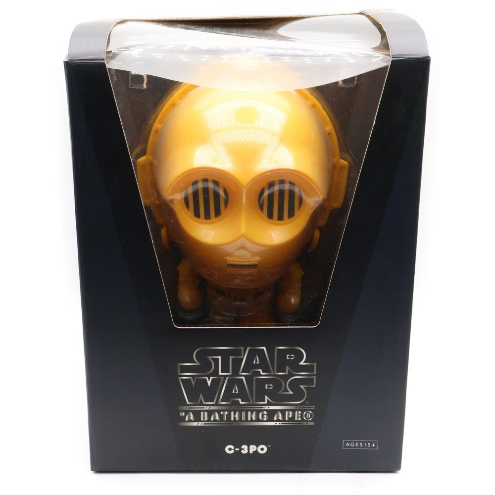 MEDICOM TOY(メディコムトイ) ×A BATHING APE ×STAR WARS VINYL COLLECTIBLE DOLL C-3PO BABY MILO アベイシングエイプ スターウォーズ シースリーピーオー ベイビーマイロ フィギュア