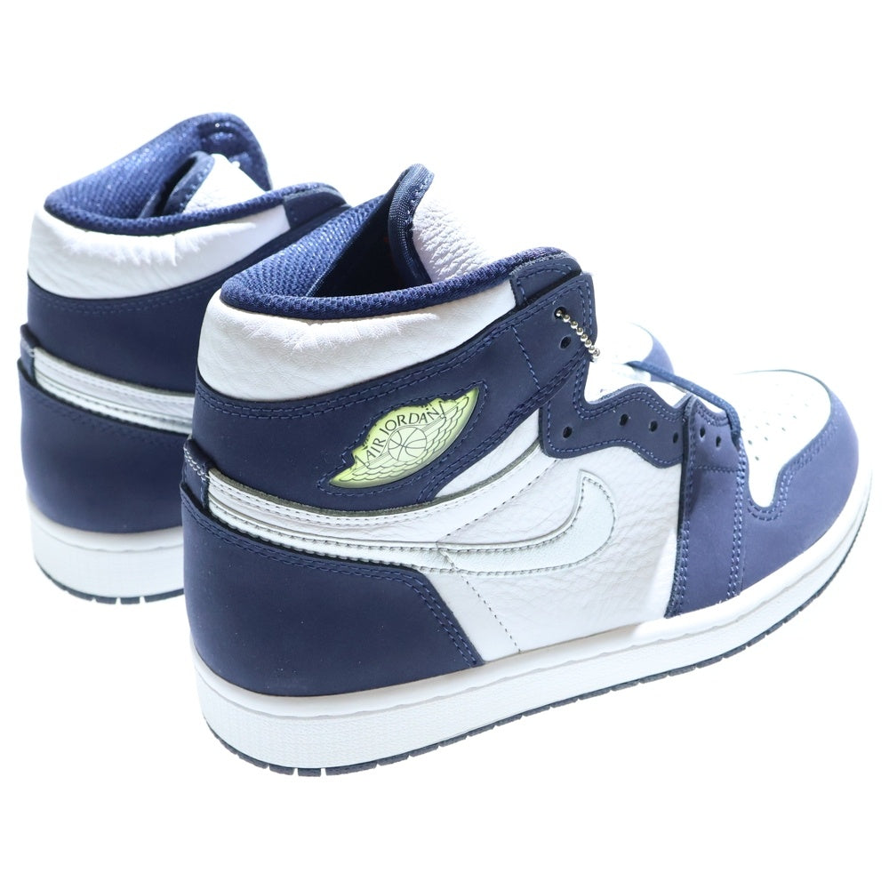 NIKE(ナイキ) AIR JORDAN 1 HIGH OG 2020 Midnight Navy DB5877-100 エアジョーダン 1 コンセプトジャパン ブリーフケース付き ハイカットスニーカー US8.5/26.5cm