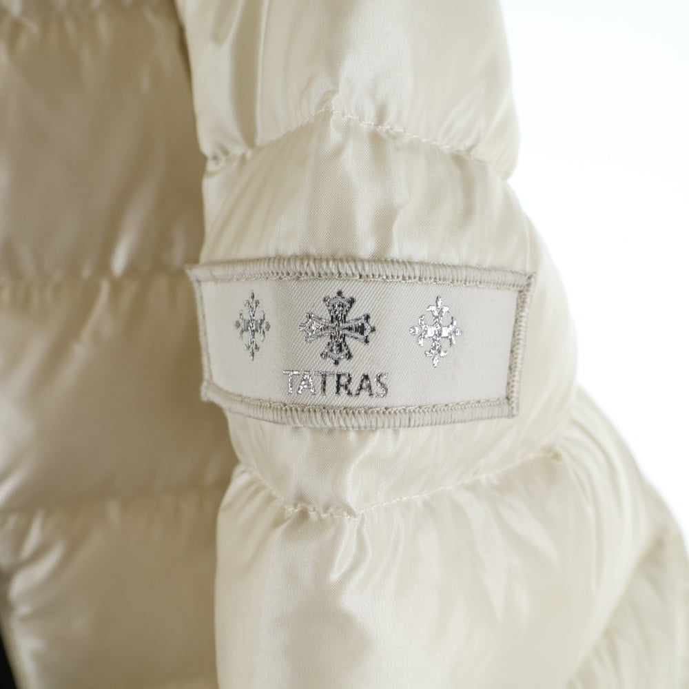 TATRAS(タトラス) 23AW AGOLONO ナイロン ジップアップダウンジャケット ホワイト レディース MTLA23A4178-D