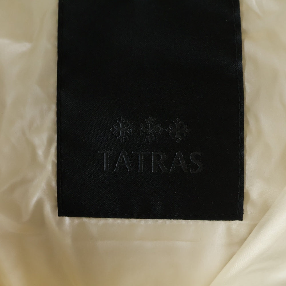 TATRAS(タトラス) 23AW AGOLONO ナイロン ジップアップダウンジャケット ホワイト レディース MTLA23A4178-D
