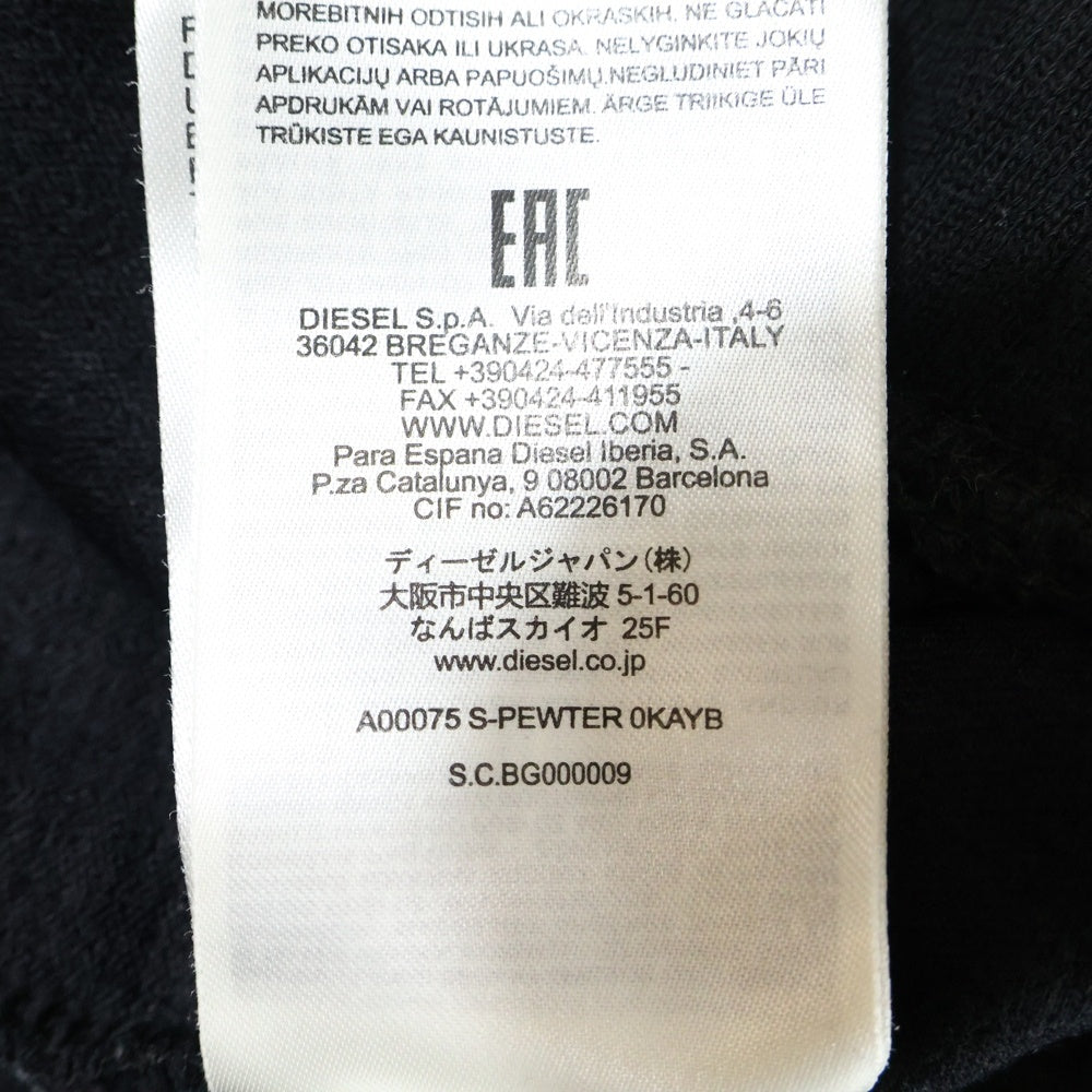 DIESEL(ディーゼル) クルーネック ニット セーター ブラック