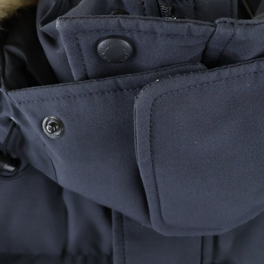 CANADA GOOSE(カナダグース) WYNDAHAM PARKA 3808M ウィンダムパーカー ファーフード ダウンジャケット ブラック
