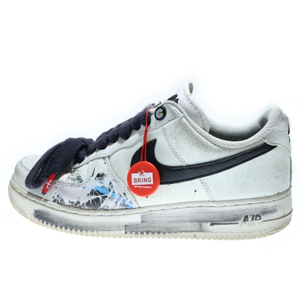 NIKE(ナイキ) ×PEACEMINUSONE AIR FORCE1 07 PARANOISE DD3223-100 ×ピースマイナスワン エアフォース1 07 パラノイズ ローカットスニーカー ホワイト US9/27.0cm
