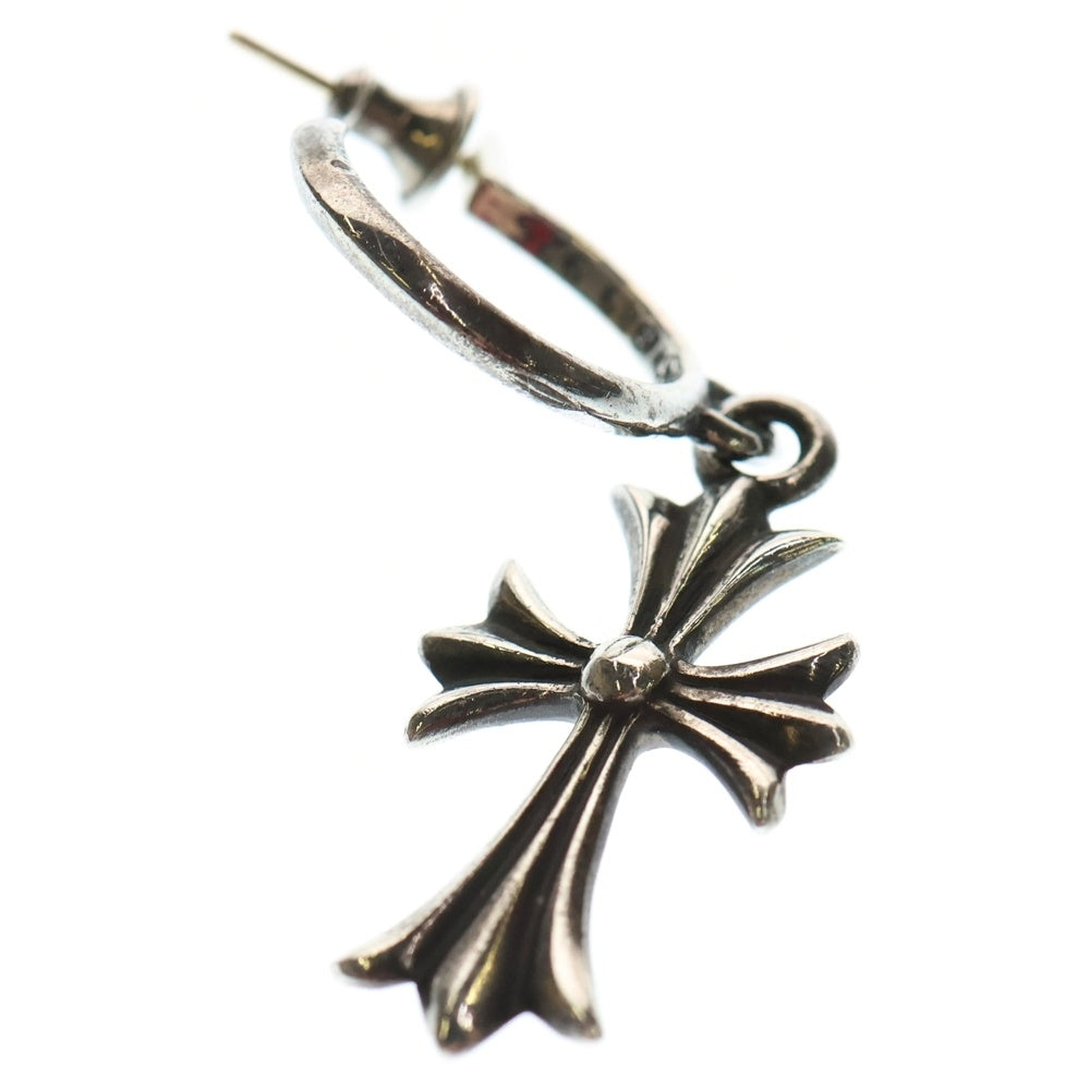 CHROME HEARTS(クロムハーツ) TINY CH CROSS タイニーCHクロス フープピアス シルバー BCA115