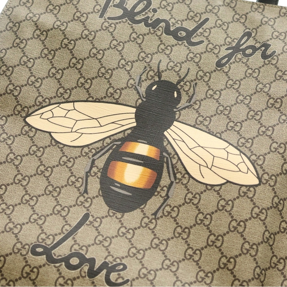 GUCCI(グッチ) GGスプリーム アニマリエ 2WAY ハンドバッグ ショルダーバッグ ベージュ 450950