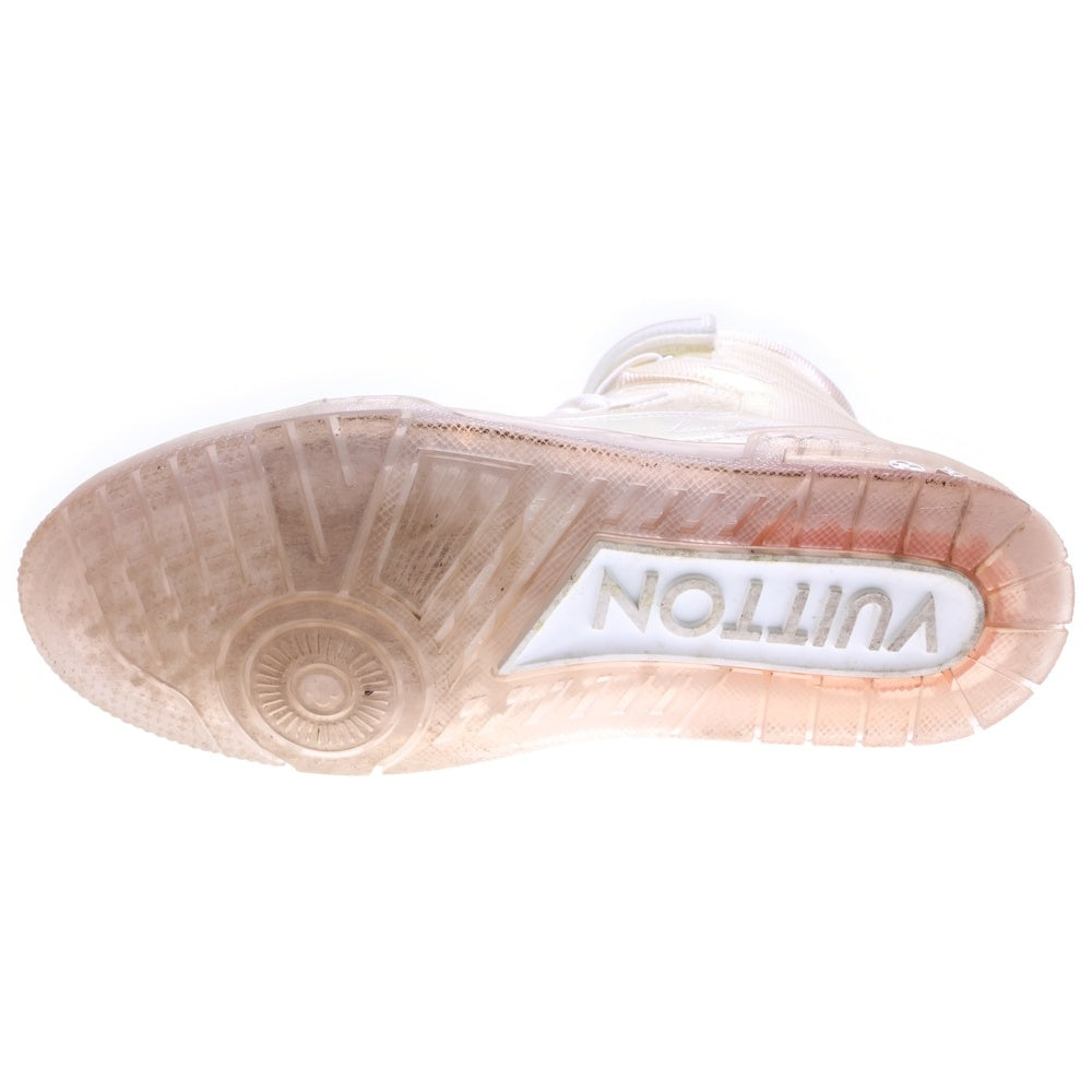 LOUIS VUITTON(ルイヴィトン) 20SS ×Virgil Abloh ヴァージルアブロー LVトレイナーライン ハイカット スニーカー クリア 1A5YJ1