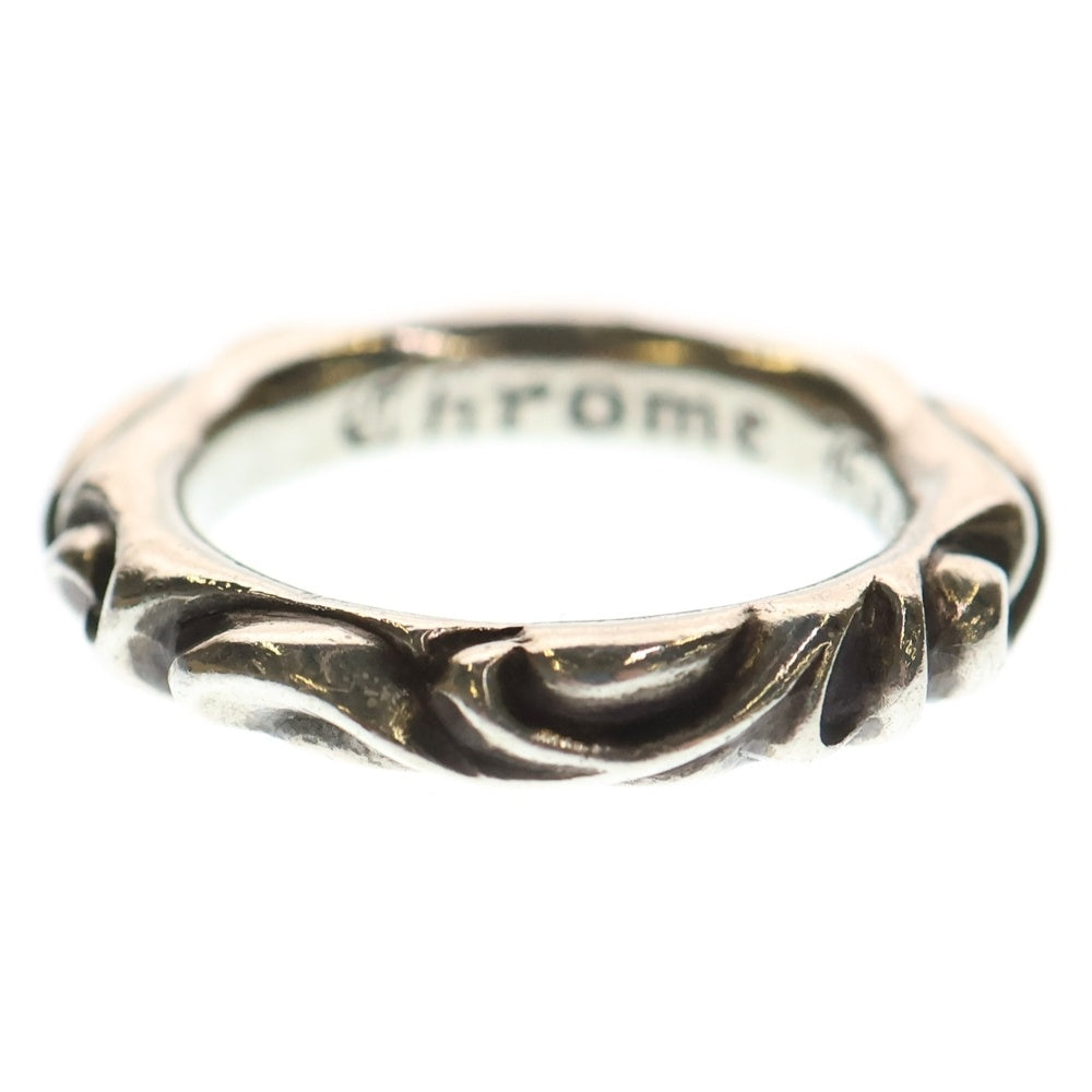 CHROME HEARTS(クロムハーツ) SCRL BAND スクロールバンド リング シルバー BCA351