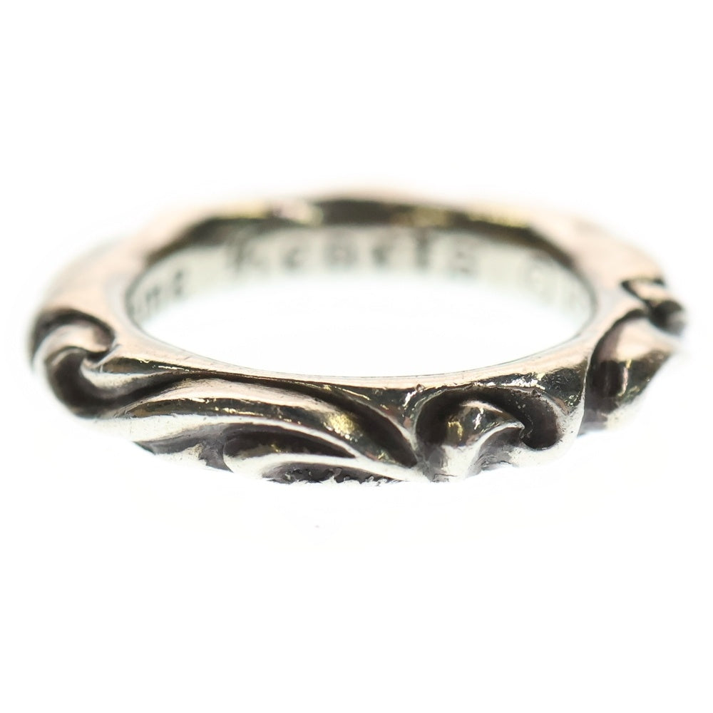 CHROME HEARTS(クロムハーツ) SCRL BAND スクロールバンド リング シルバー BCA351