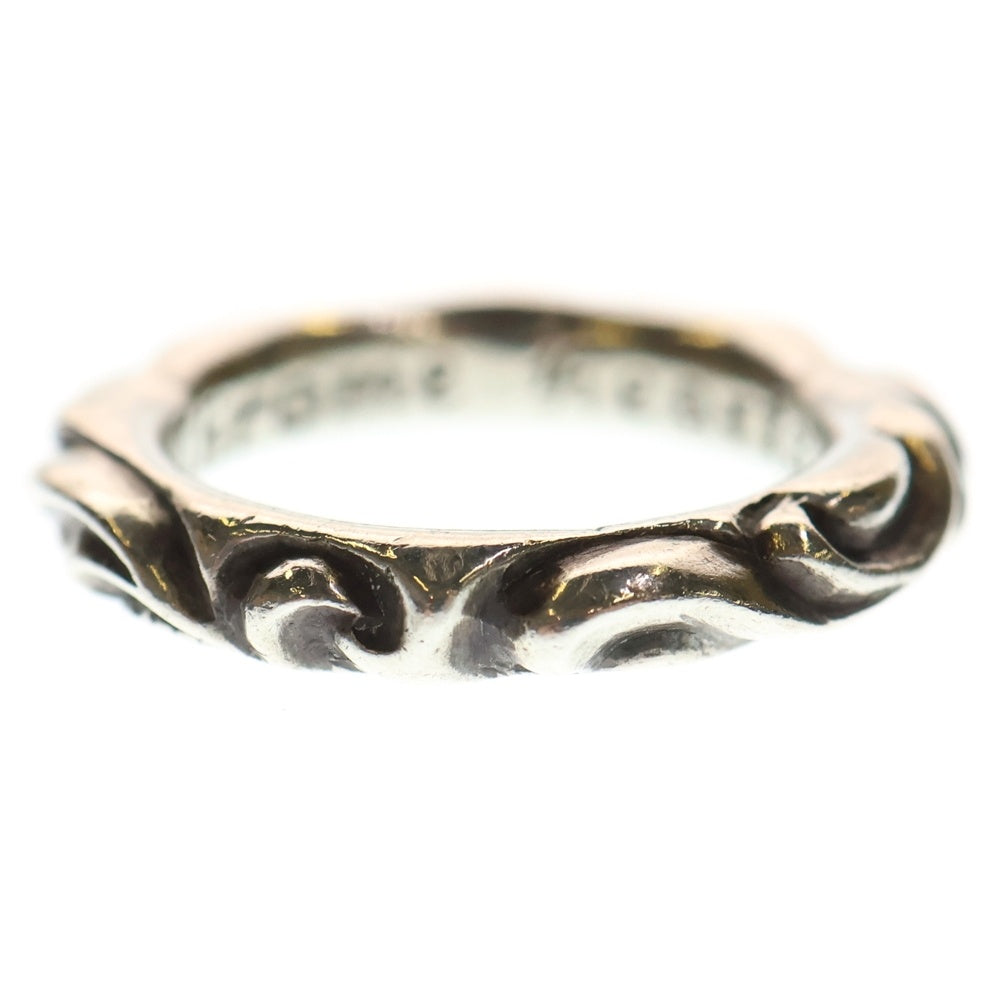 CHROME HEARTS(クロムハーツ) SCRL BAND スクロールバンド リング シルバー BCA351