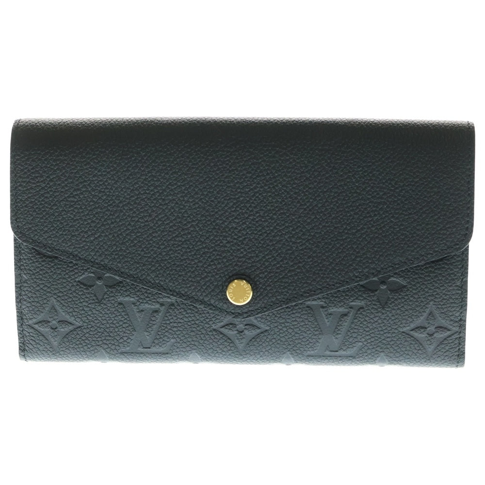 LOUIS VUITTON(ルイヴィトン) ポルトフォイユ サラ モノグラム アンプラント 長財布 ブラック M82257