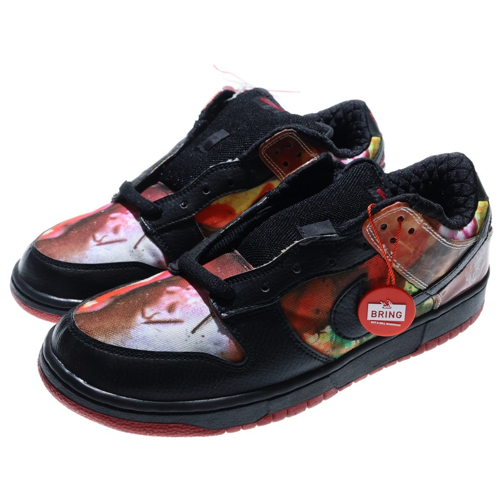 NIKE SB(ナイキエスビー) 【観賞用 2005年製】DUNK PUSHEAD 313233-001 ダンク パスヘッド ローカットスニーカー US9.5/27.5cm レッド