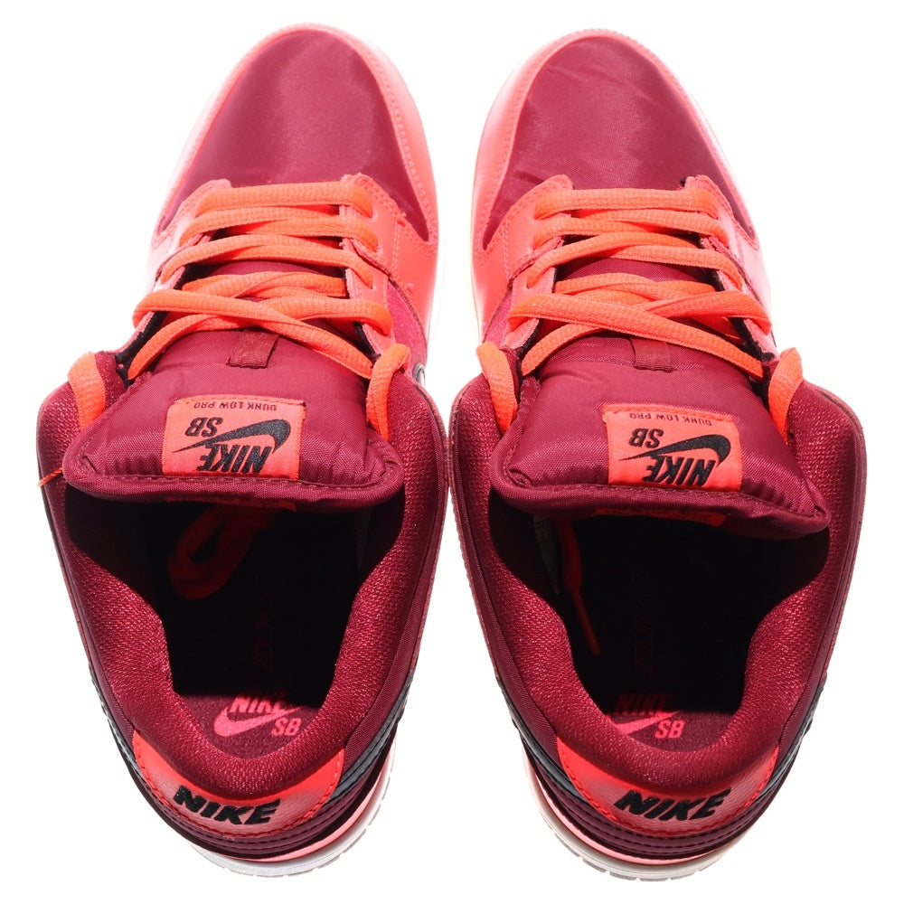 NIKE SB(ナイキエスビー) 【観賞用 2014年製】DUNK LOW LASER CRIMSON 304292-606 ダンク レーサー クリムゾン ローカットスニーカー US8.5/26.5cm レッド