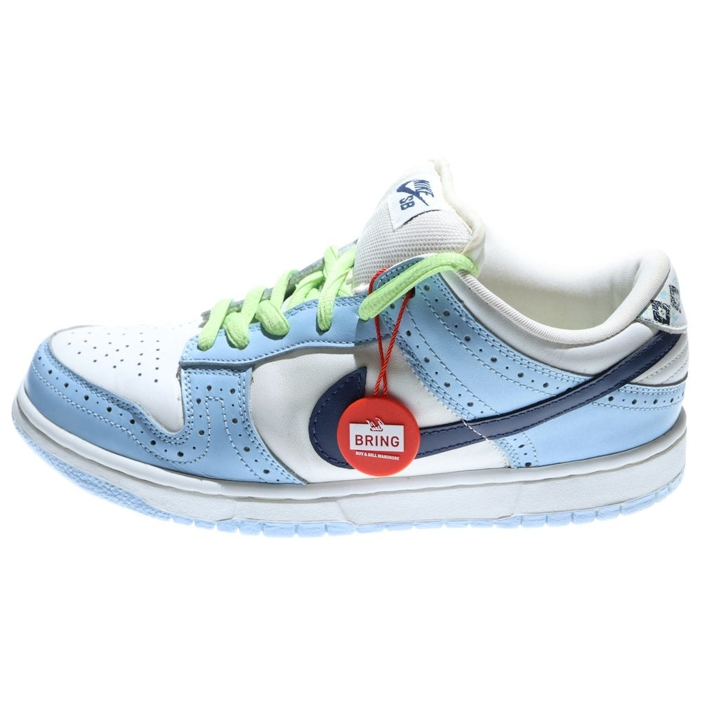 NIKE SB(ナイキエスビー) 【観賞用 2014年製】DUNK LOW GOLF PACK BLUE 313170-141 ダンク ゴルフパックブルー ローカットスニーカー US9/27.0cm ブルー/ホワイト