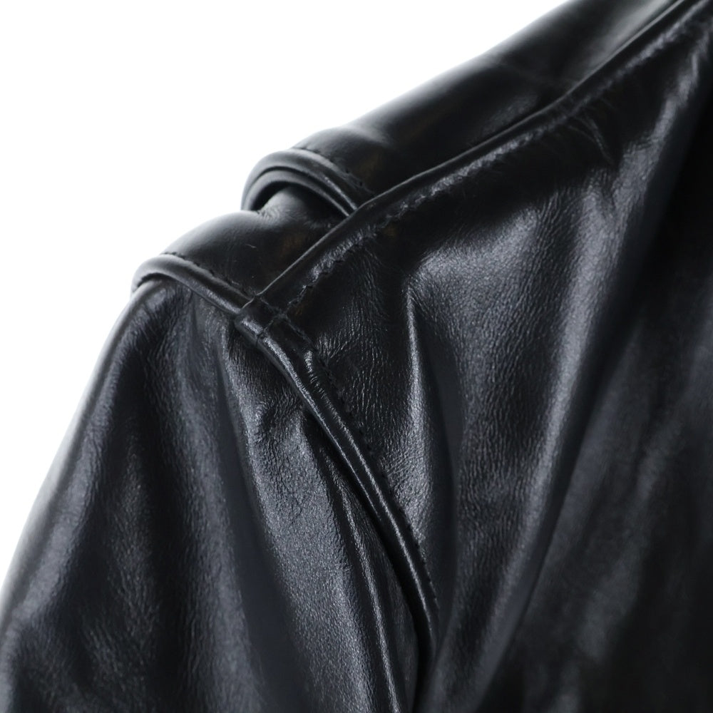 SCHOTT(ショット) 641XXH HORSEHIDE CAFE RACER 7417 ホースハイド シングルライダースジャケット ブラック