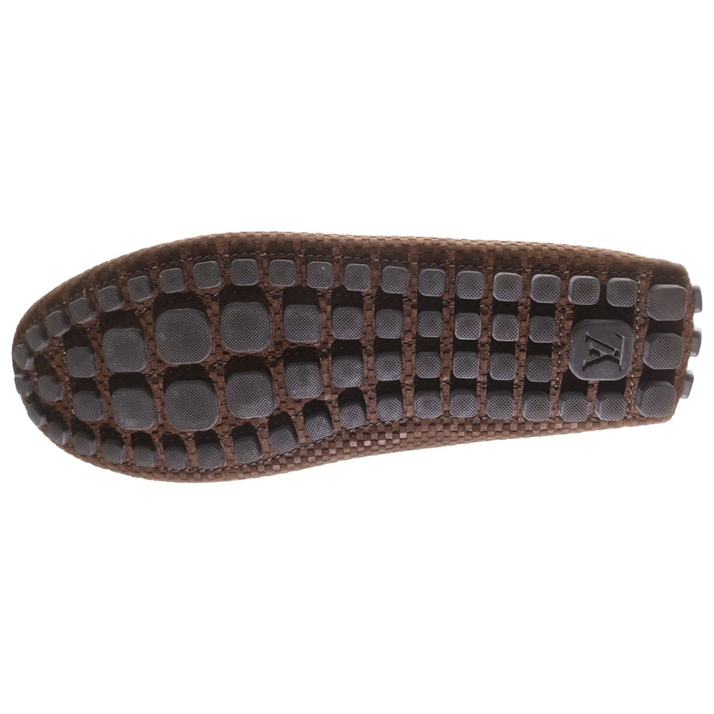 LOUIS VUITTON(ルイヴィトン) スエード ダミエ ドライビングシューズ