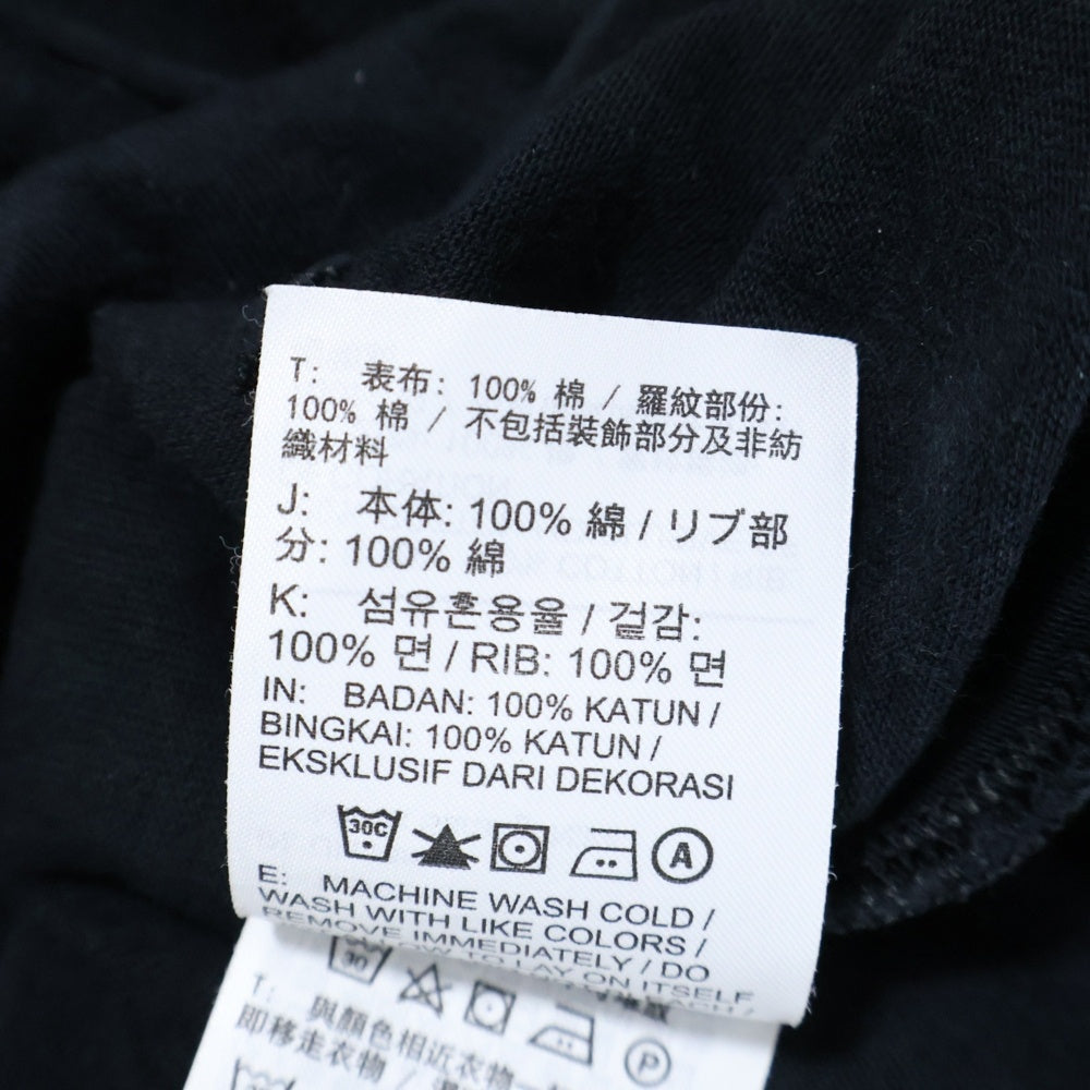 NIKE(ナイキ) ×peaceminusone NRG CF L/S T-SHIRT ピースマイナスワン ロゴ刺繍長袖Tシャツ ブラック DR0097-010