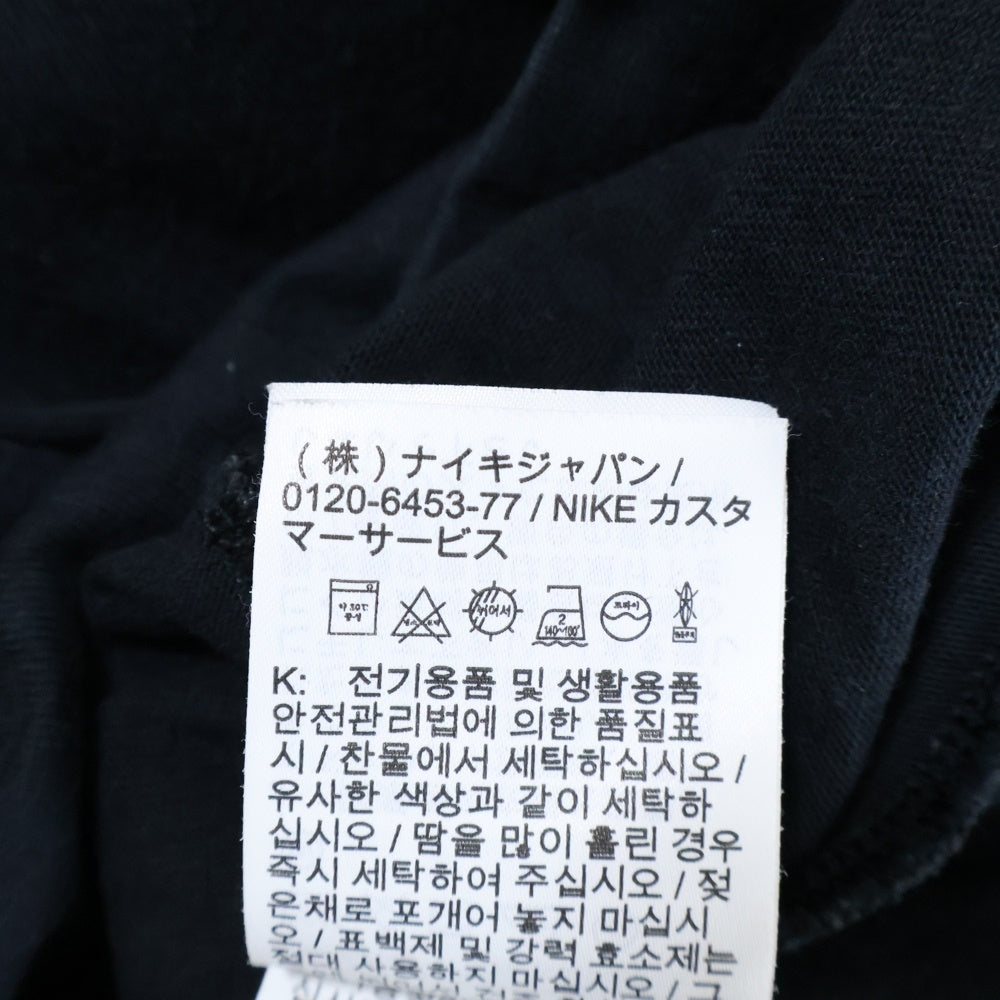 NIKE(ナイキ) ×peaceminusone NRG CF L/S T-SHIRT ピースマイナスワン ロゴ刺繍長袖Tシャツ ブラック DR0097-010