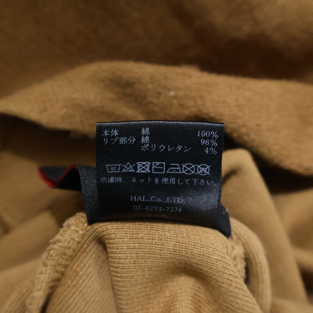 cvtvlist(カタリスト) 24SS ロゴ刺繍 クルーネック 半袖Tシャツ カットソー ブラウン 2401050301