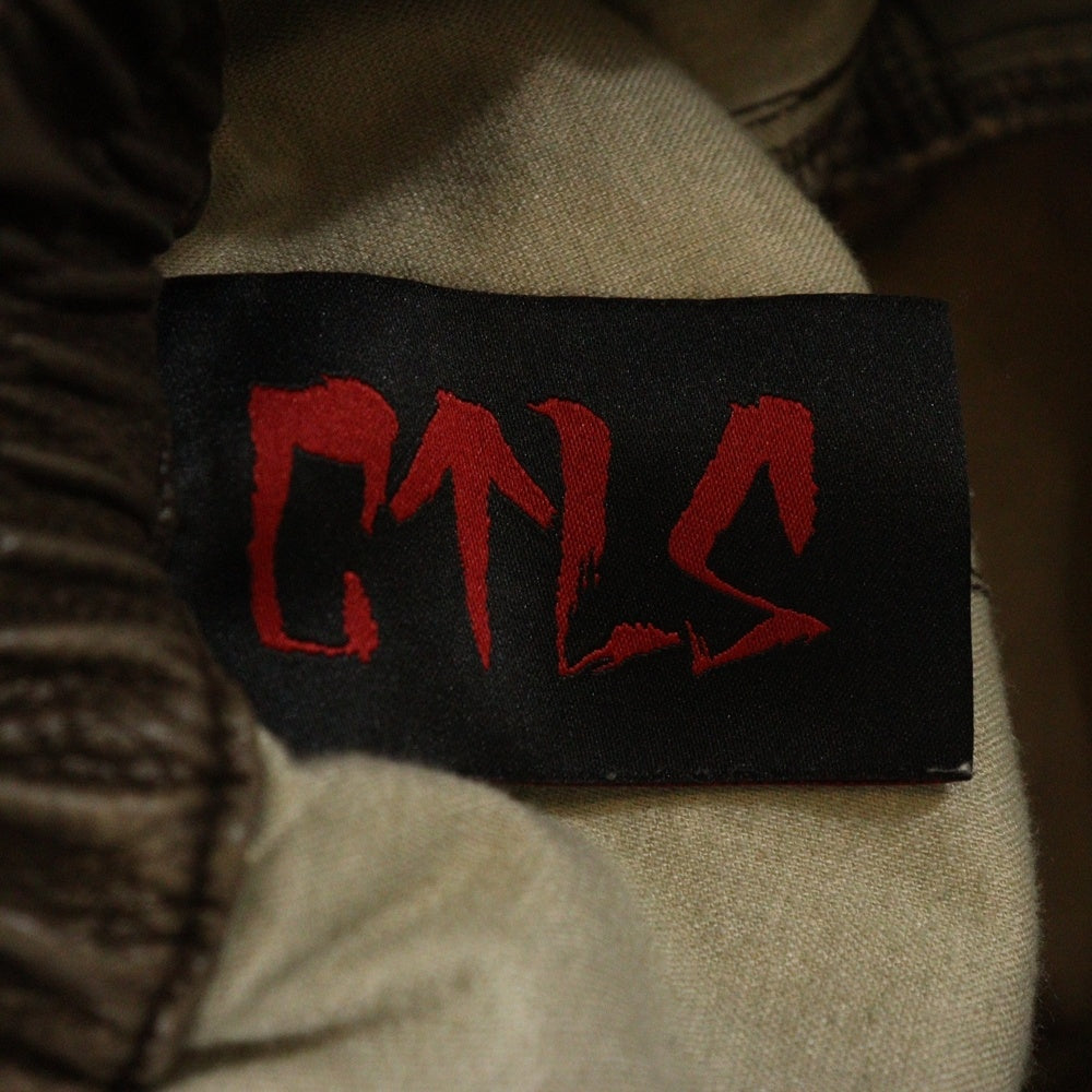 cvtvlist(カタリスト) 24SS ヴィンテージ加工 ペインター ダブルニー パンツ ブラウン 2401100403