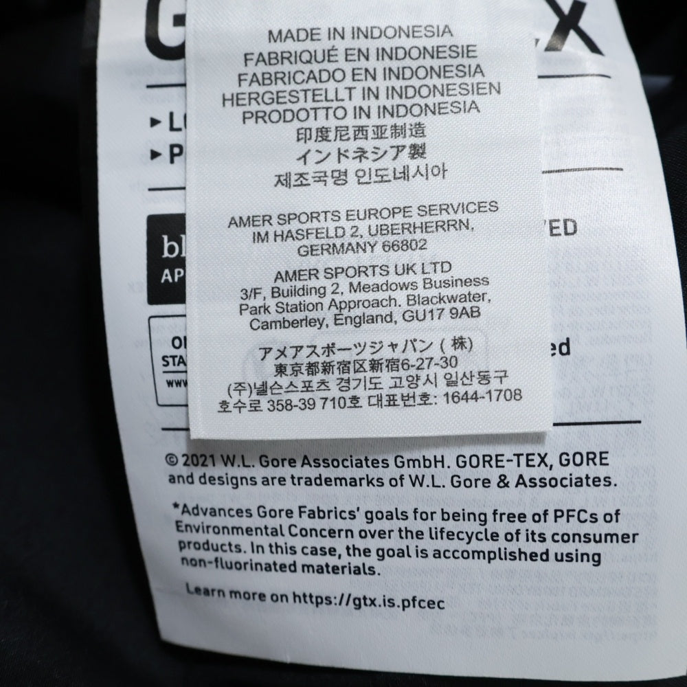 ARC'TERYX(アークテリクス) BETA JACKET ベータジャケット ゴアテックス ブラック X000007726