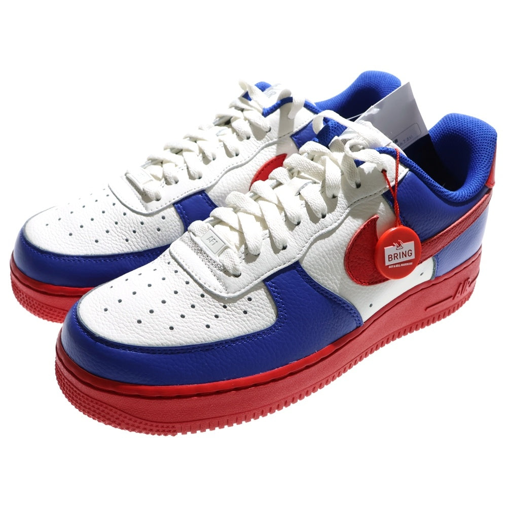 NIKE(ナイキ) AIR FORCE 1 BY YOU DV3892-900 エアフォース1 バイユー ローカットスニーカー US9/27.0cm レッド/ブルー/ホワイト