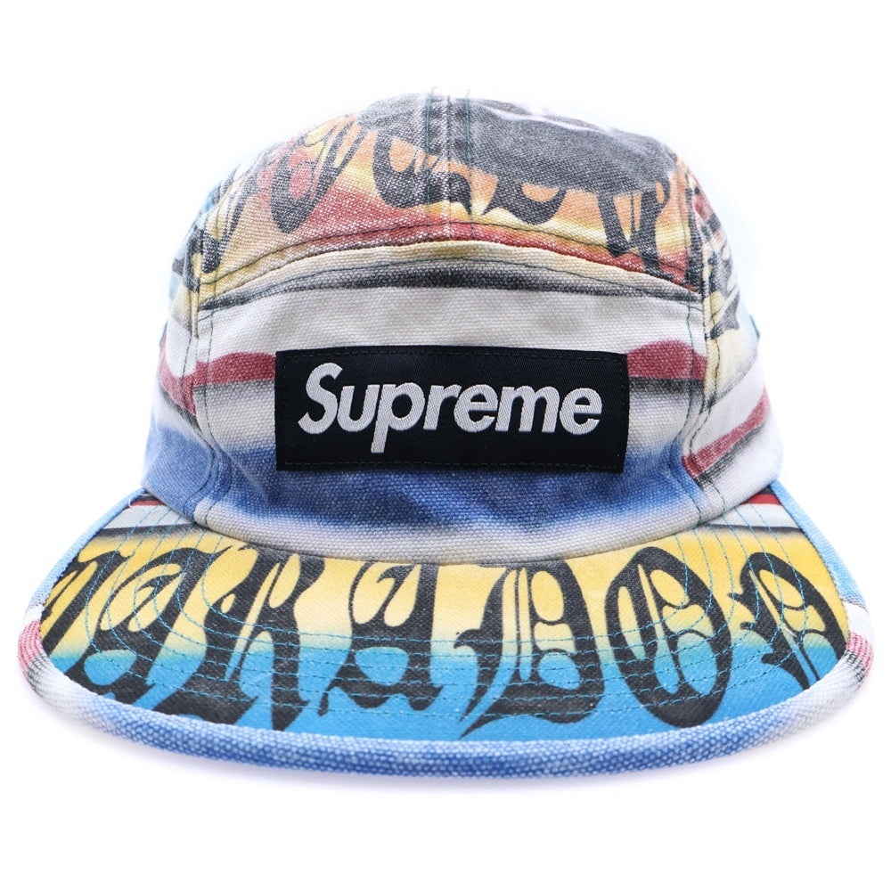 SUPREME(シュプリーム) 24SS Maradona Camp Cap boxlogo マラドーナ ボックスロゴ キャンプキャップ マルチ