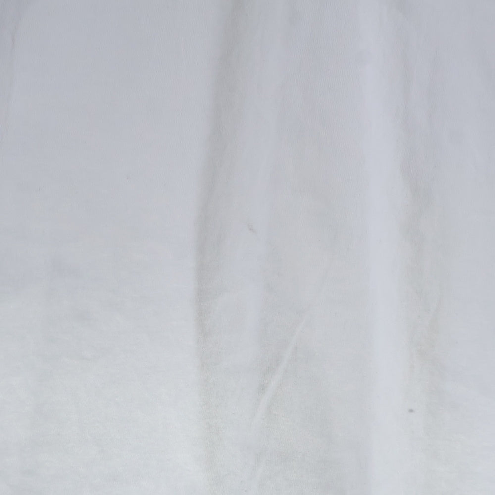 Girls Don't Cry(ガールズドントクライ) バタフライ プリント 長袖シャツ コットン ホワイト