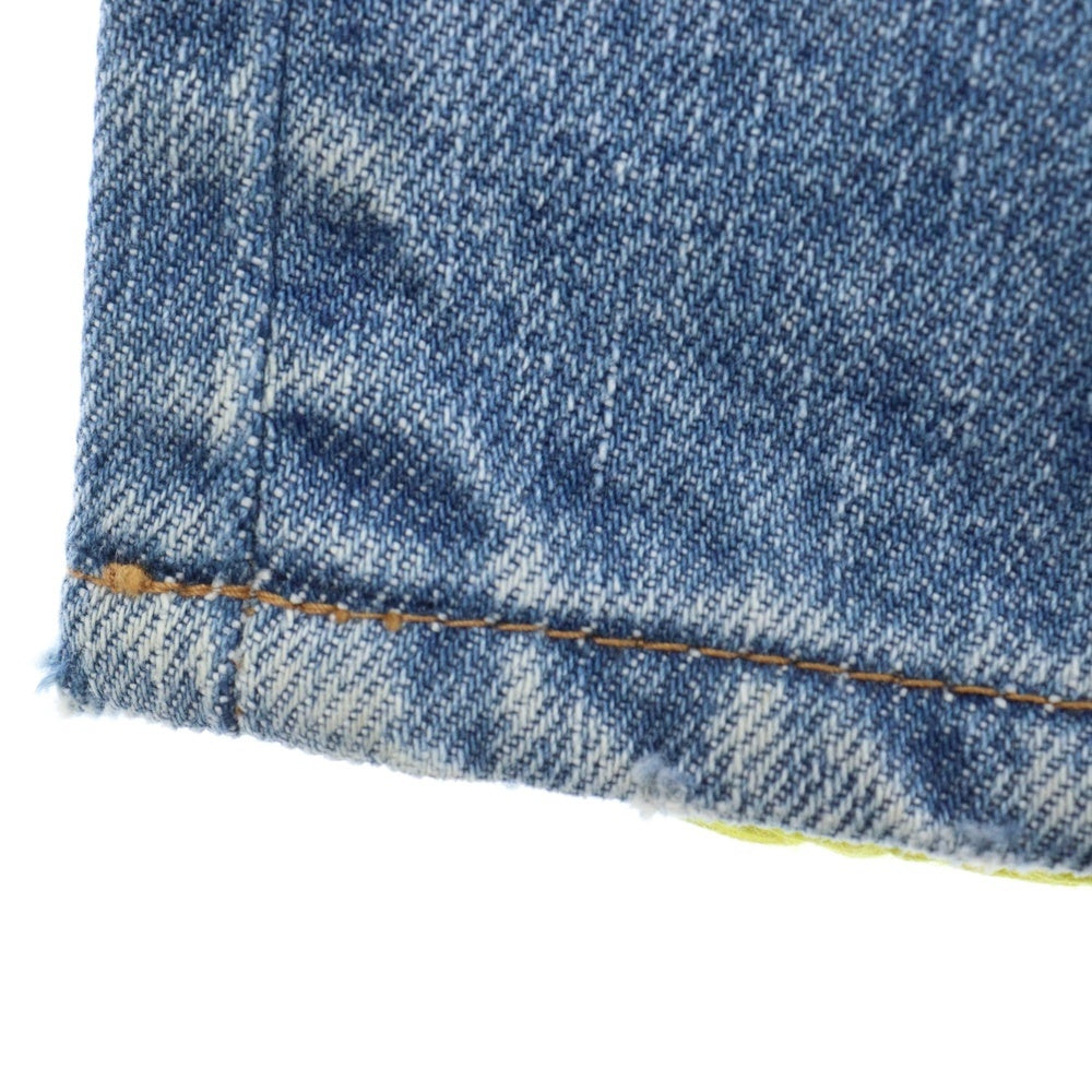 KAPITAL(キャピタル) 14Oz Denim 5P OKABILLY Gypsy Patch ジプシーパッチワークデニム インディゴ EK-1121
