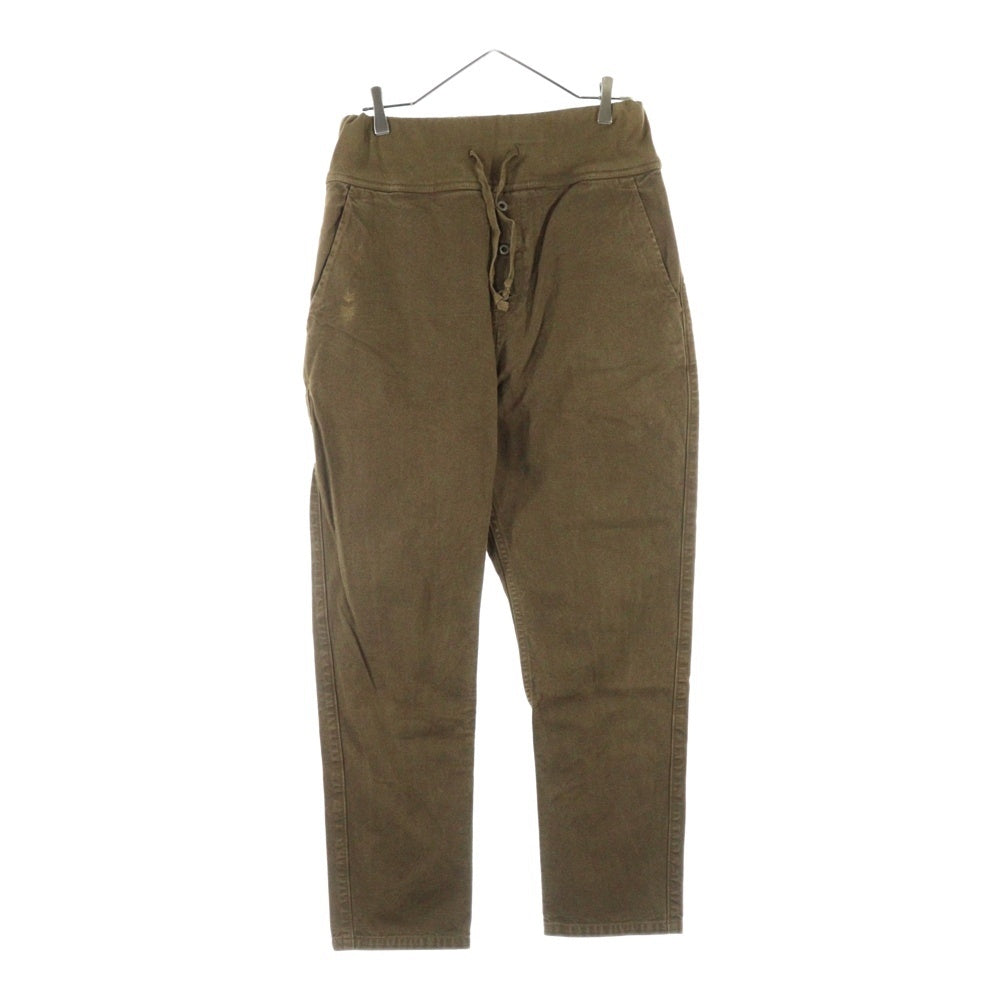 KAPITAL(キャピタル) ヌーベルサルエルパンツ ダック地 ブラウン