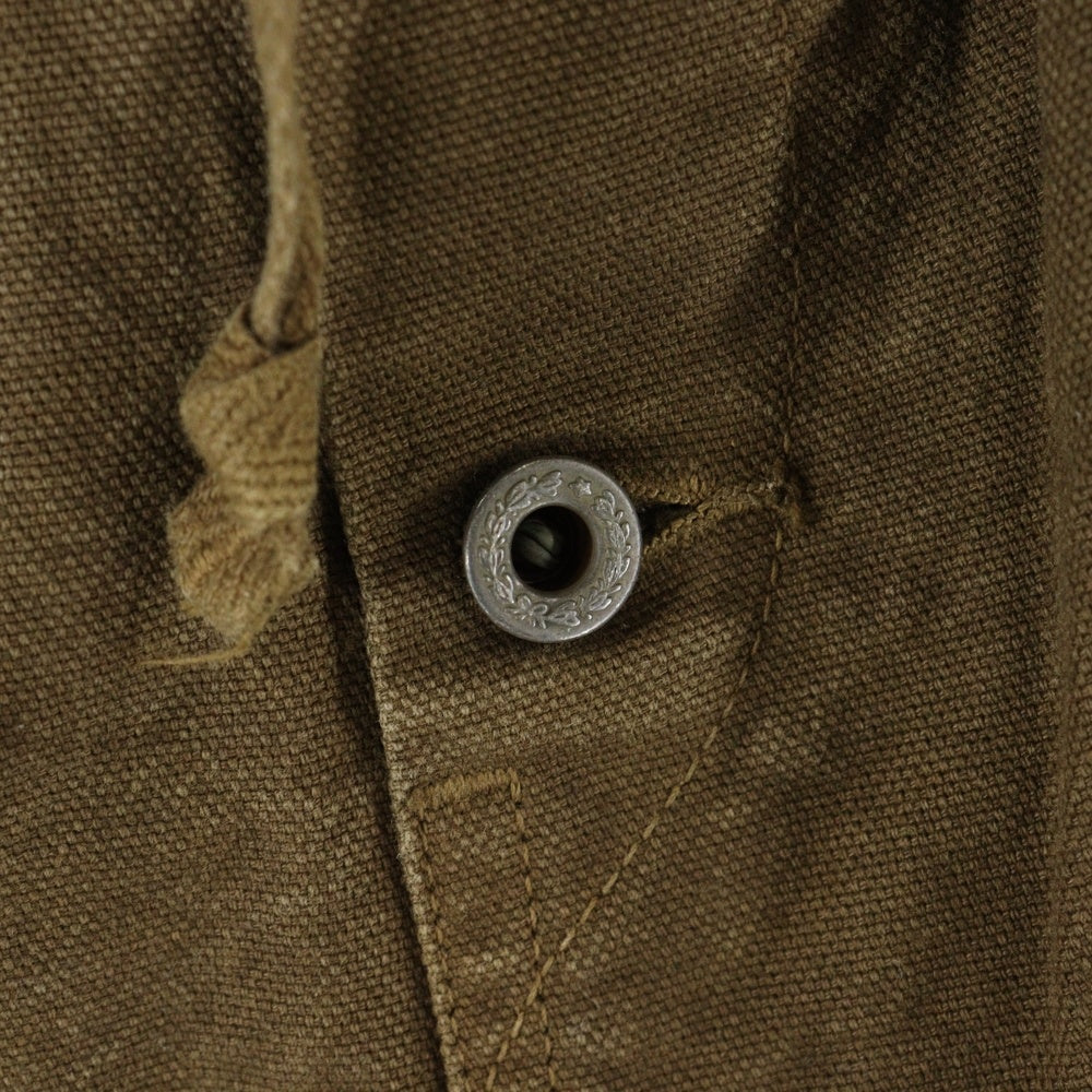 KAPITAL(キャピタル) ヌーベルサルエルパンツ ダック地 ブラウン