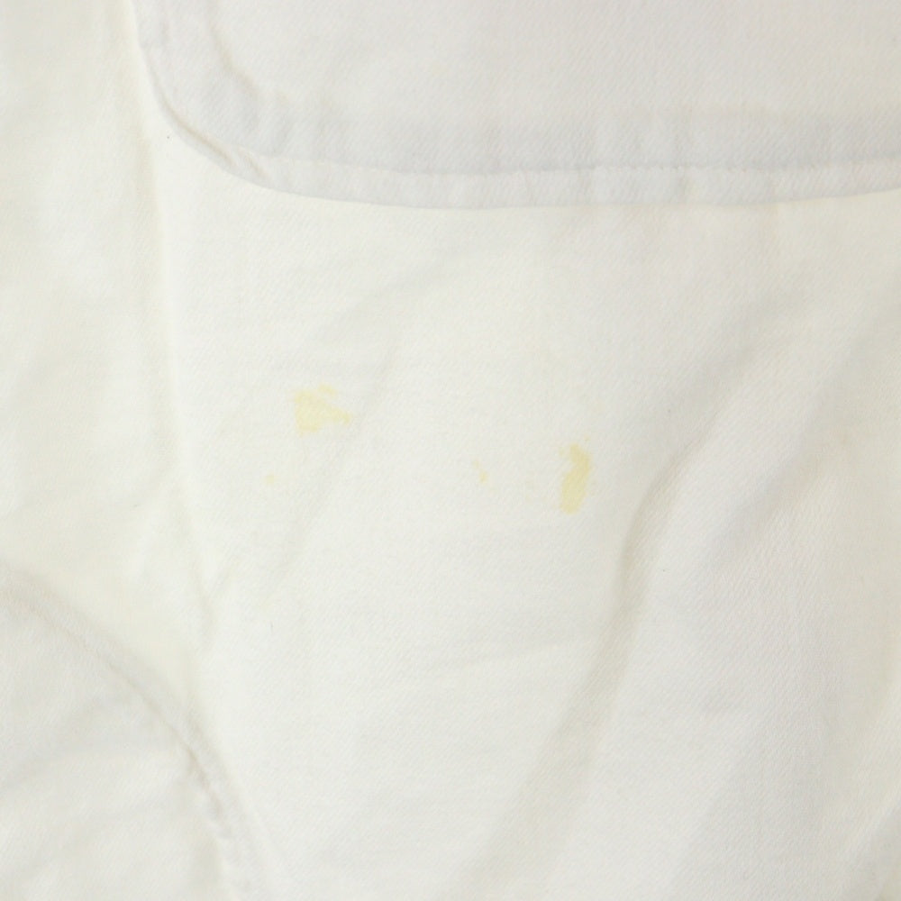 KAPITAL(キャピタル) 二重ガーゼスラッピーシャツコート ホワイト EK-602