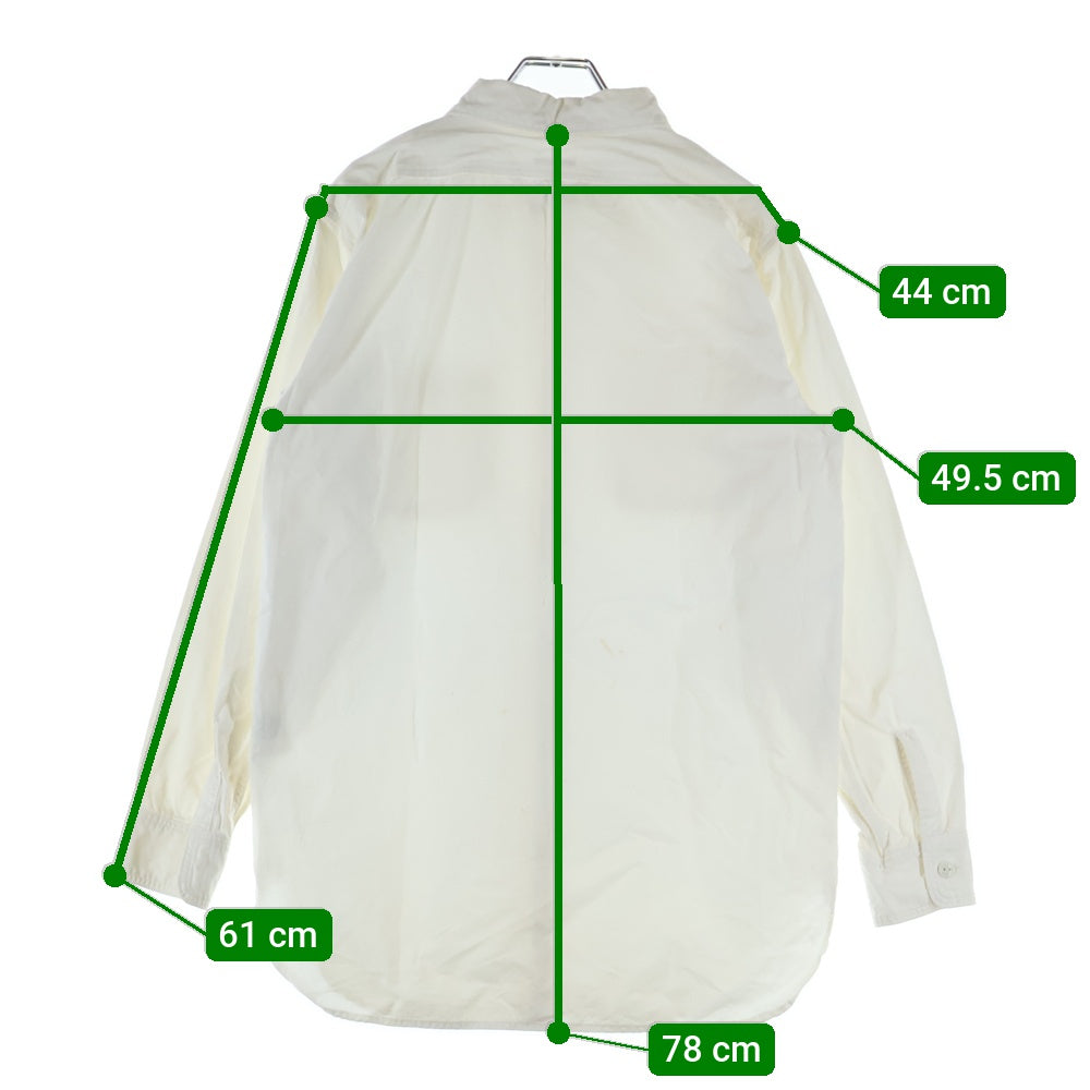 KAPITAL(キャピタル) 2POCKET SHIRT 2ポケット長袖シャツ ホワイト