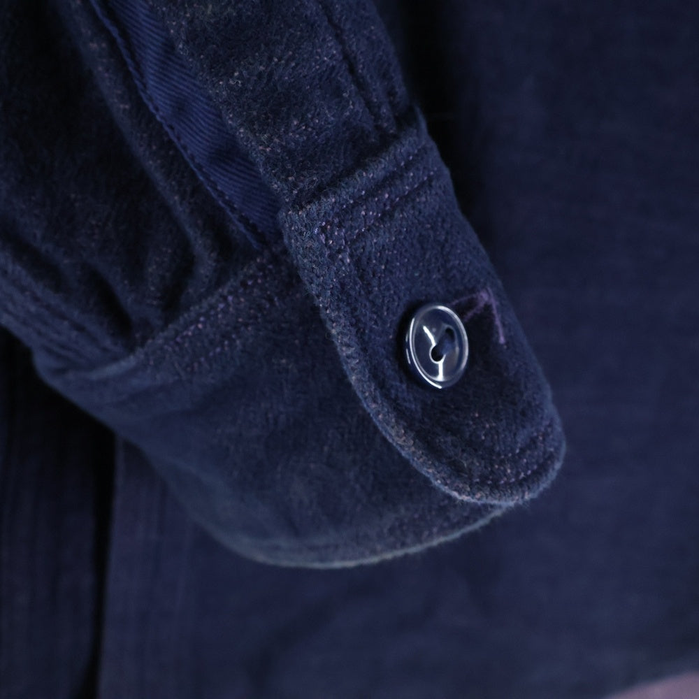 KAPITAL(キャピタル) WORK SHIRT ワークシャツ ネイビー K151LS176