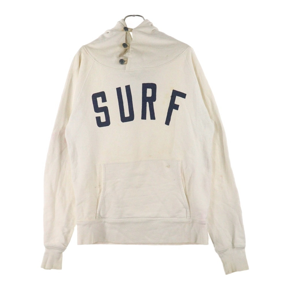 KAPITAL(キャピタル) SURFプリント プルオーバーパーカー スウェット ブラック