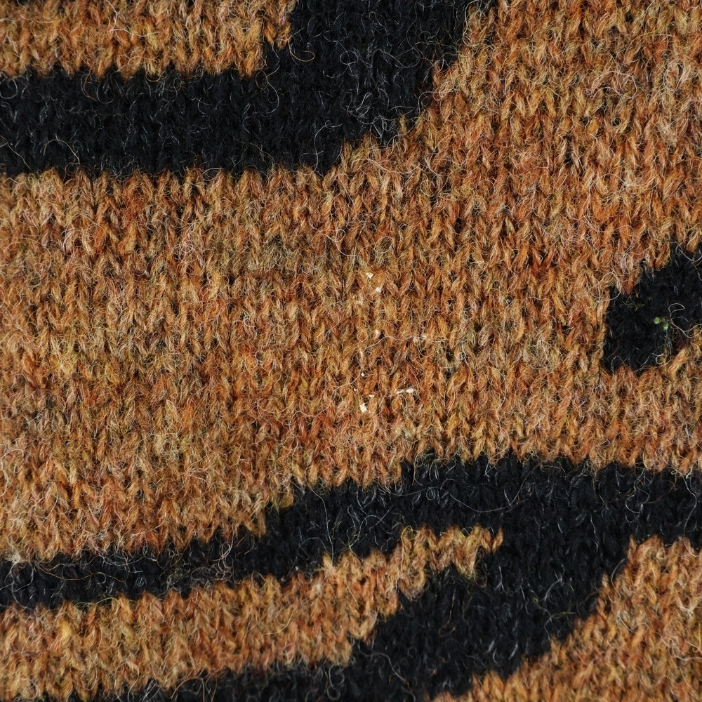 KAPITAL(キャピタル) ネパールタイガー クルーネックセーター ベージュ