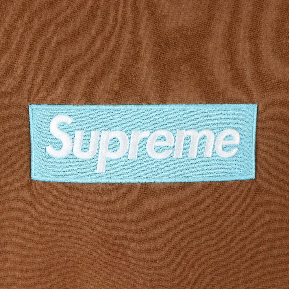SUPREME(シュプリーム) 17AW Box Logo Hooded Sweatshirt ボックスロゴプルオーバーパーカー フーディ ブラウン