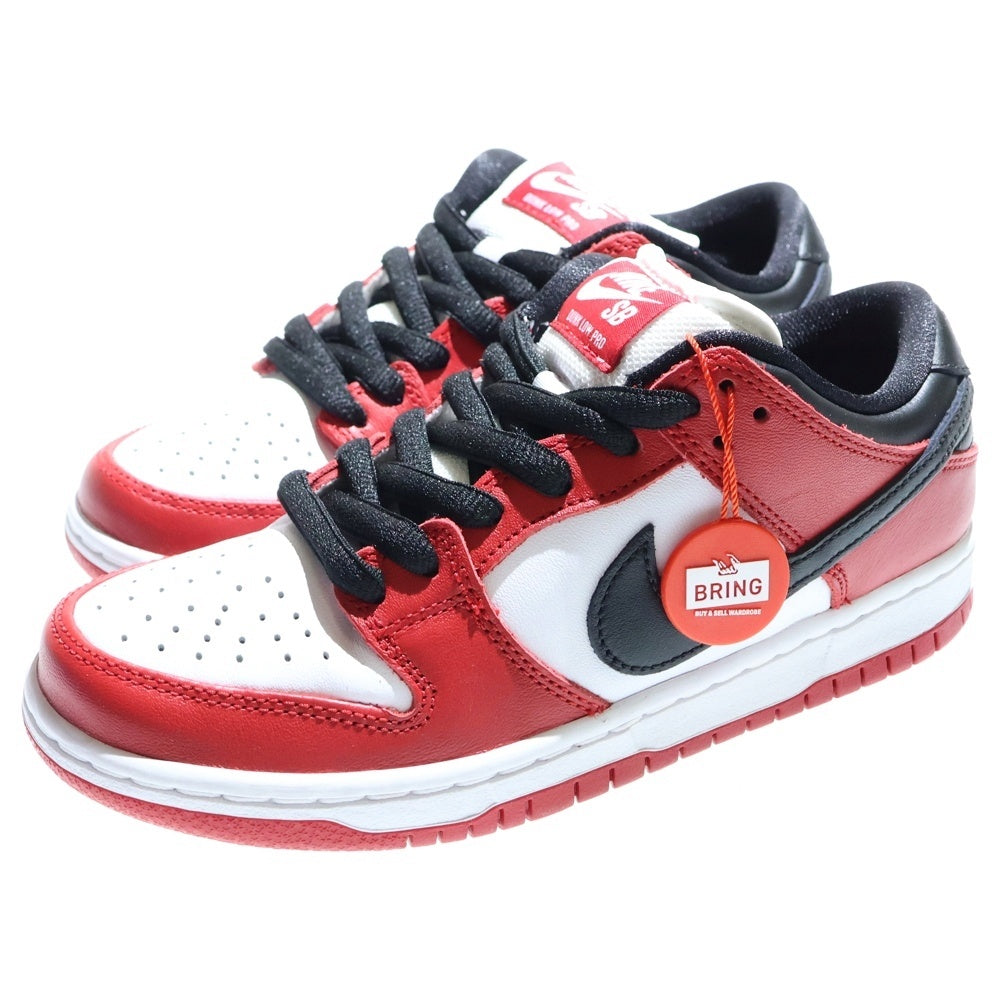 NIKE(ナイキ) DUNK LOW PRO J-PACK CHICAGO BQ6817-600 ダンク プロ ジェーパック シカゴ ローカットスニーカー レッド/ホワイト US5/23.5cm レディース