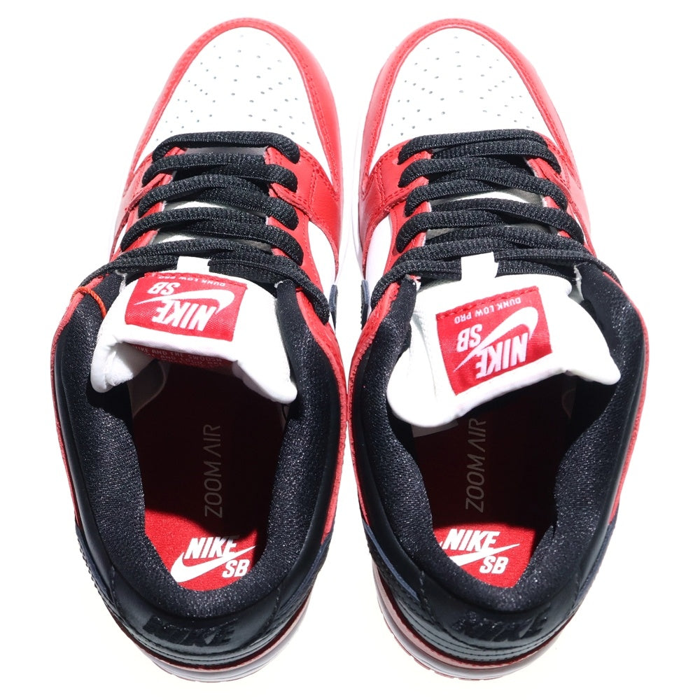 NIKE(ナイキ) DUNK LOW PRO J-PACK CHICAGO BQ6817-600 ダンク プロ ジェーパック シカゴ ローカットスニーカー レッド/ホワイト US5/23.5cm レディース