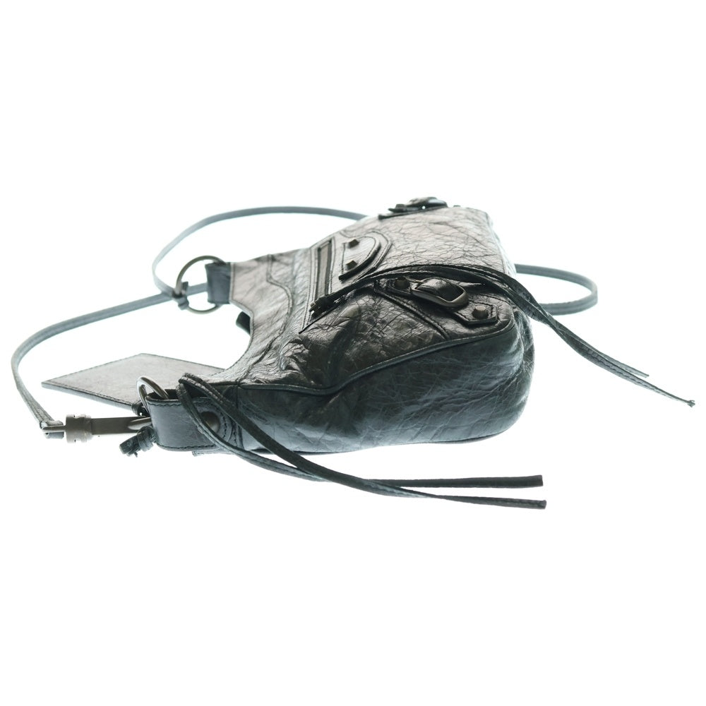 BALENCIAGA(バレンシアガ) ザ ヒップ ショルダーバッグ ブラック ゴールド金具 ラムスキン 242803 D94IT