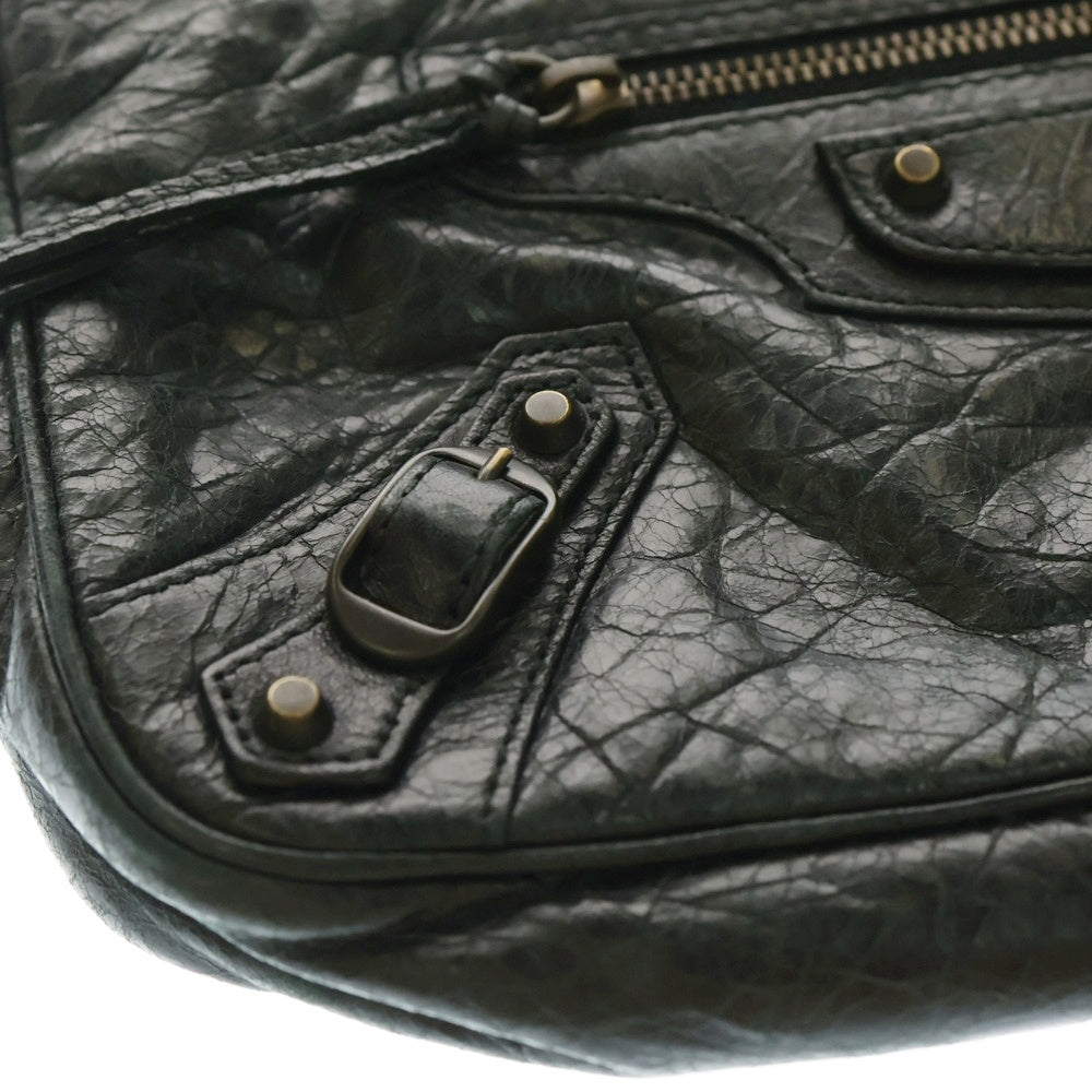 BALENCIAGA(バレンシアガ) ザ ヒップ ショルダーバッグ ブラック ゴールド金具 ラムスキン 242803 D94IT