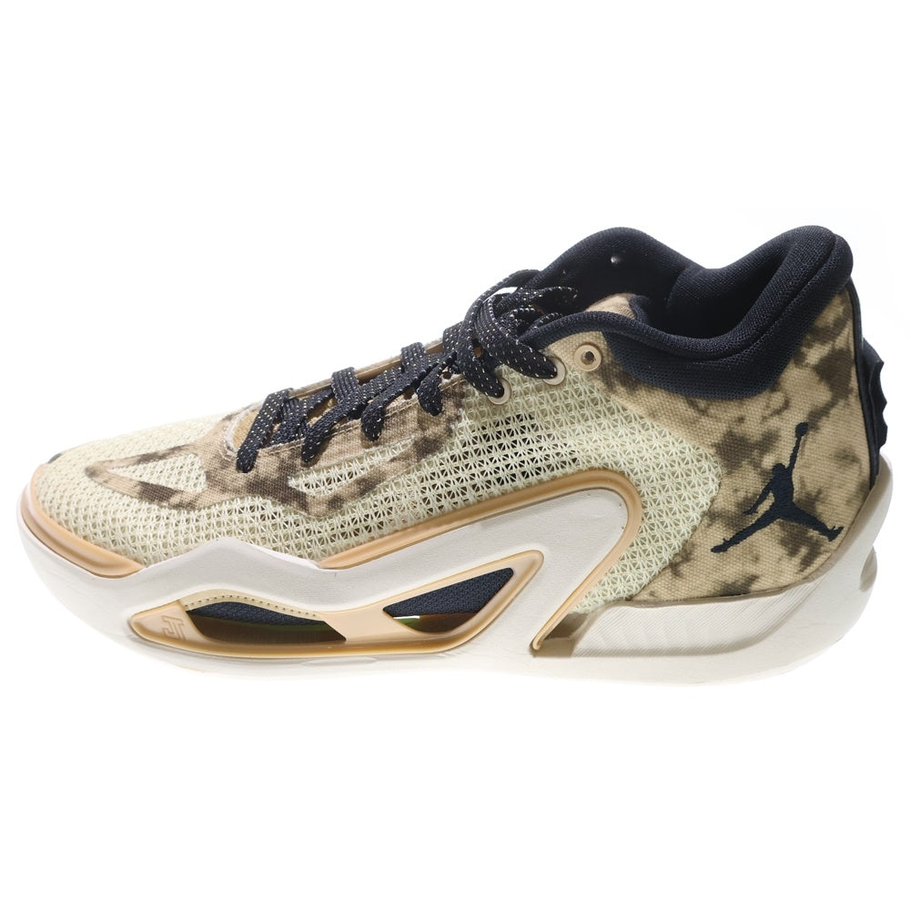 NIKE(ナイキ) JORDAN TATUM 1 DENIM DZ3321-200 ジョーダン テイタム1 デニム ミッドカットスニーカー US9/27.0cm ベージュ