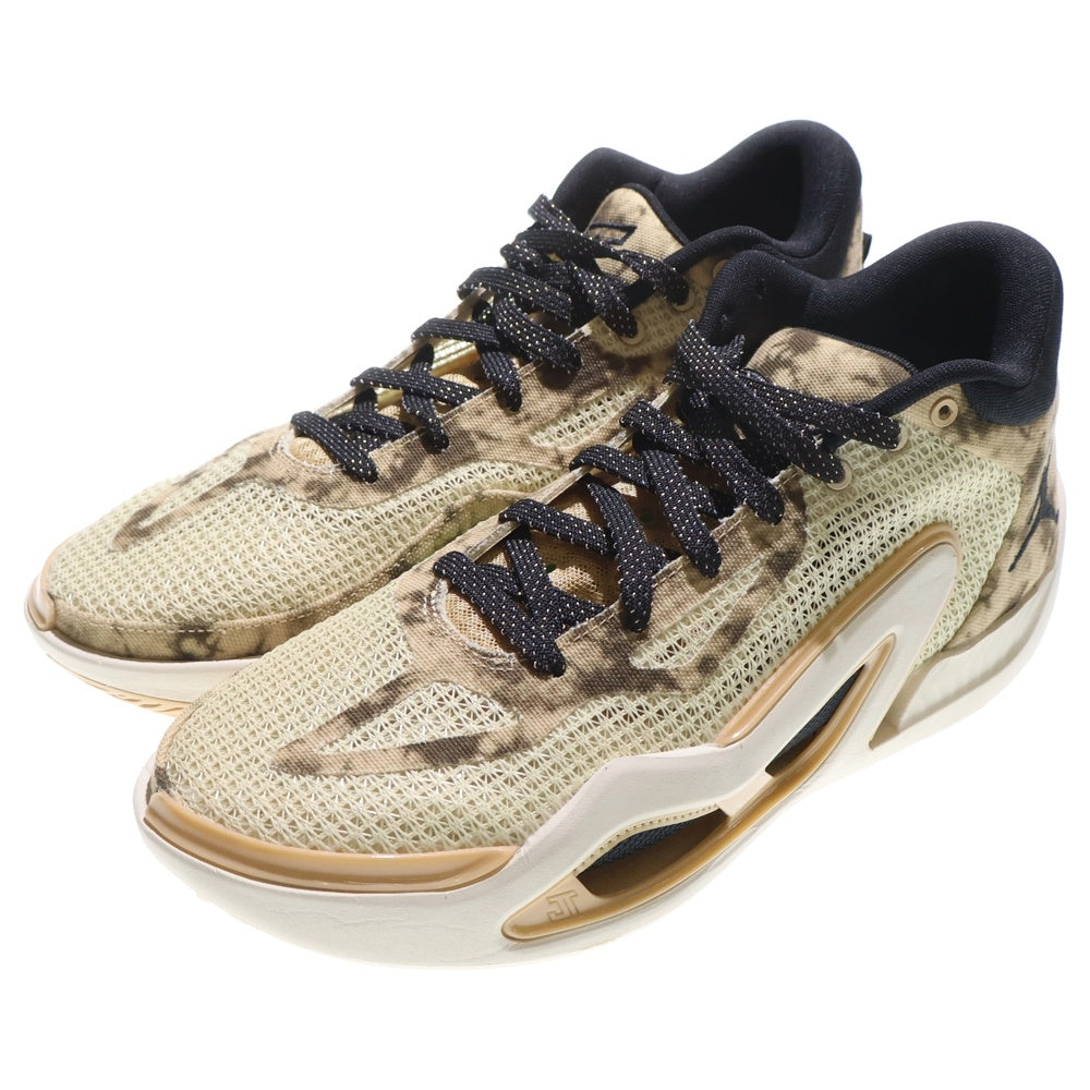 NIKE(ナイキ) JORDAN TATUM 1 DENIM DZ3321-200 ジョーダン テイタム1 デニム ミッドカットスニーカー US9/27.0cm ベージュ