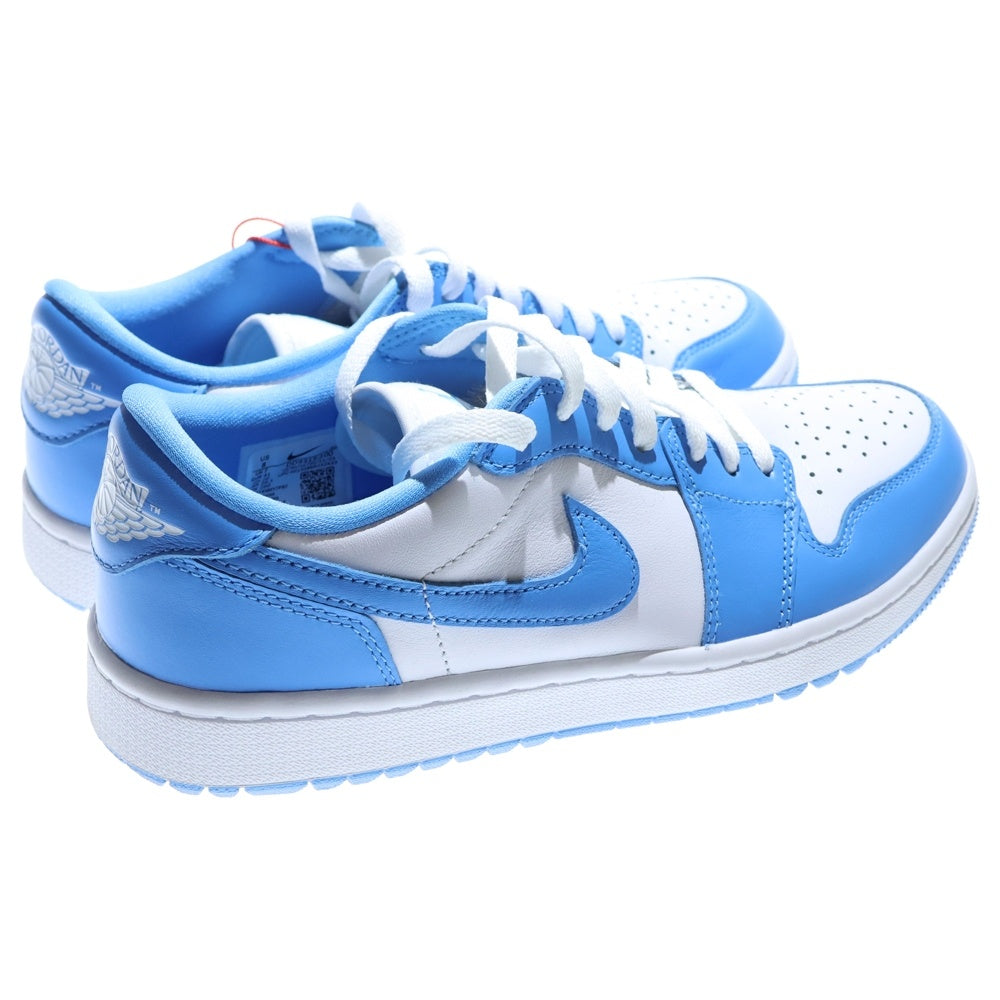 NIKE(ナイキ) AIR JORDAN 1 LOW GOLF UNC DD9315-100 エアジョーダン 1 ゴルフ UNC ローカットスニーカー US8/26.0cm ブルー/ホワイト