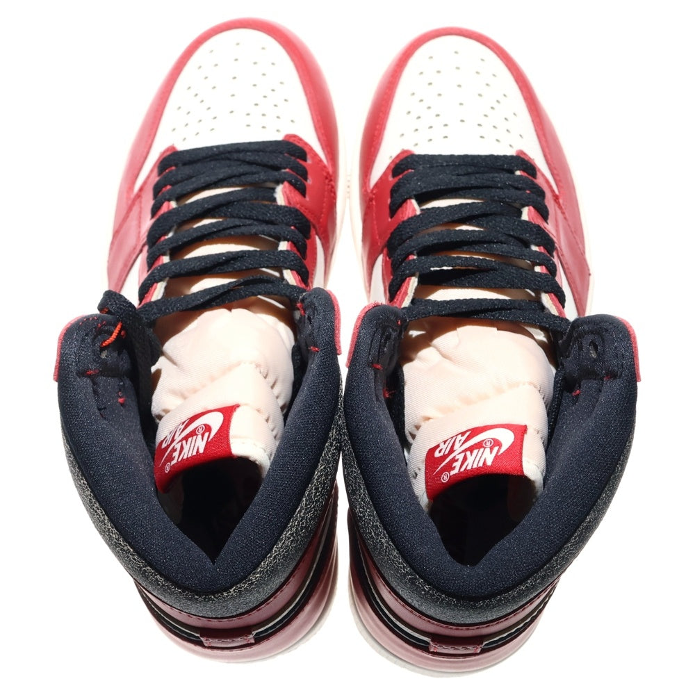 NIKE(ナイキ) AIR JORDAN 1 HIGH OG LOST & FOUND CHICAGO DZ5485-612 エアジョーダン1 OG ロスト & ファウンド シカゴ ハイカットスニーカー US9/27.0cm レッド/ホワイト