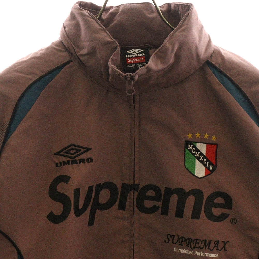 SUPREME(シュプリーム) 22AW×Umbro Track Jacket Dusty Plum アンブロ トラック ジャケット ダスティ プラム